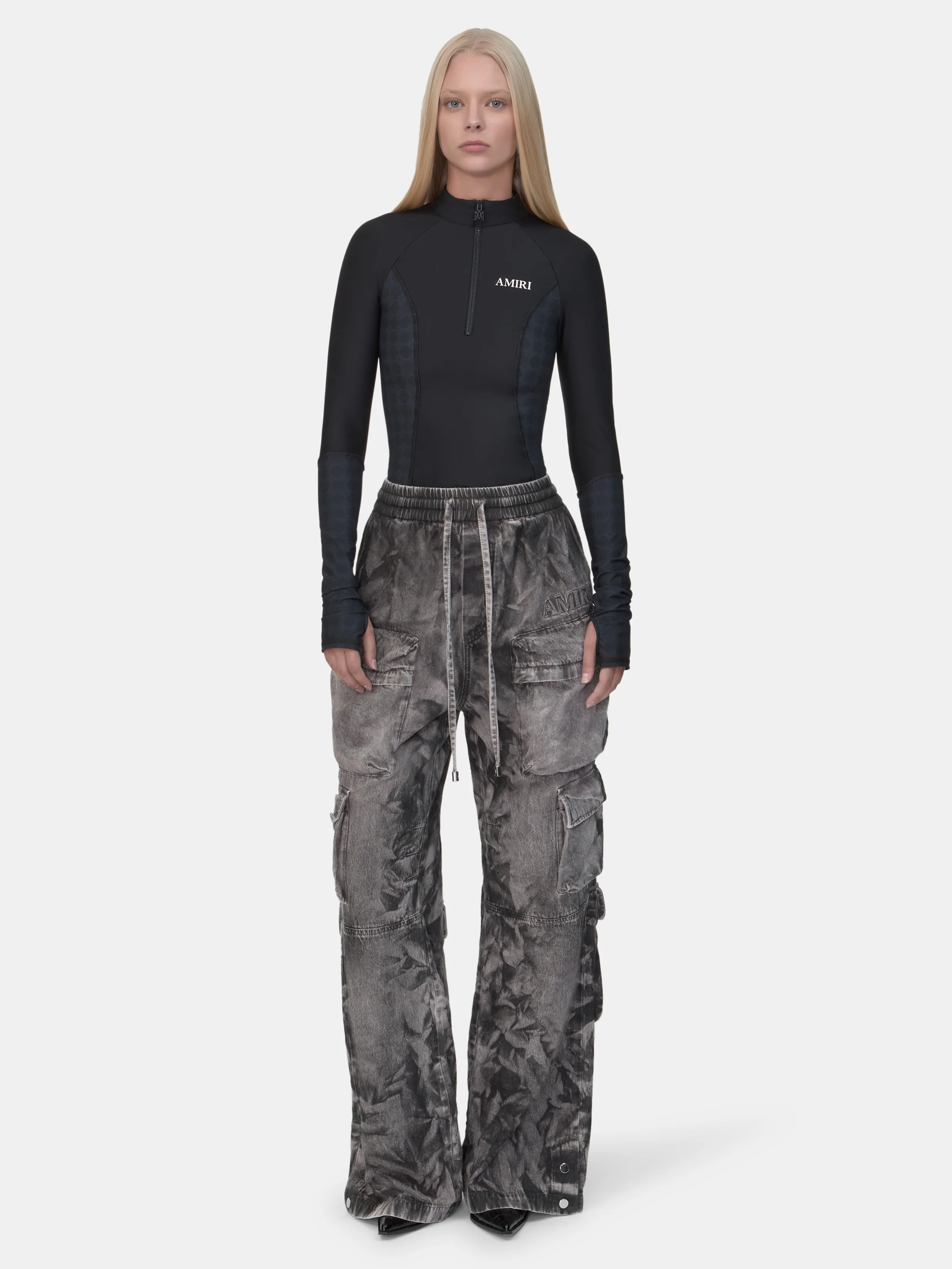 WOMEN - WOMEN'S CARGO JEAN - Smokey Topaz