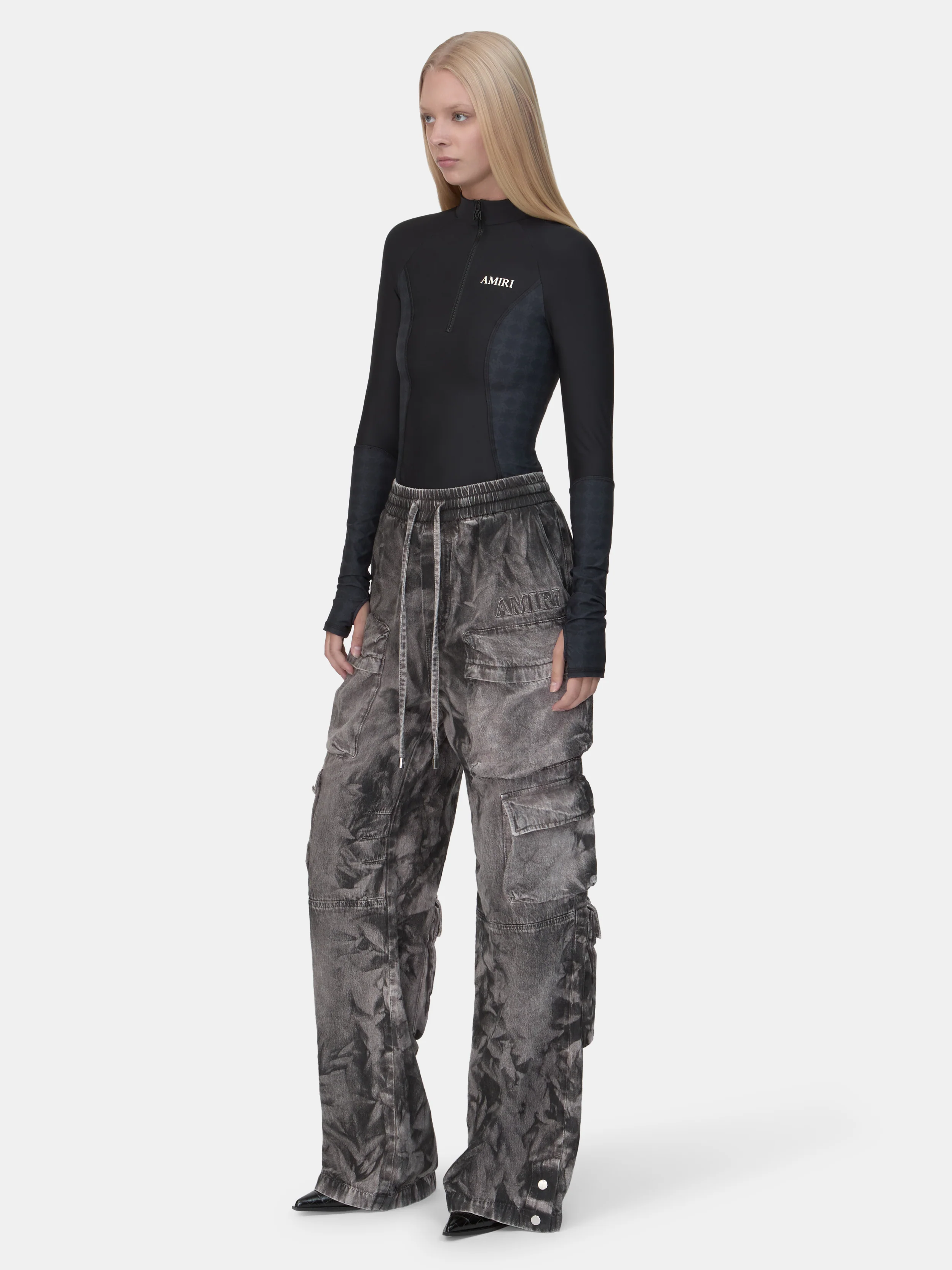 WOMEN - WOMEN'S CARGO JEAN - Smokey Topaz