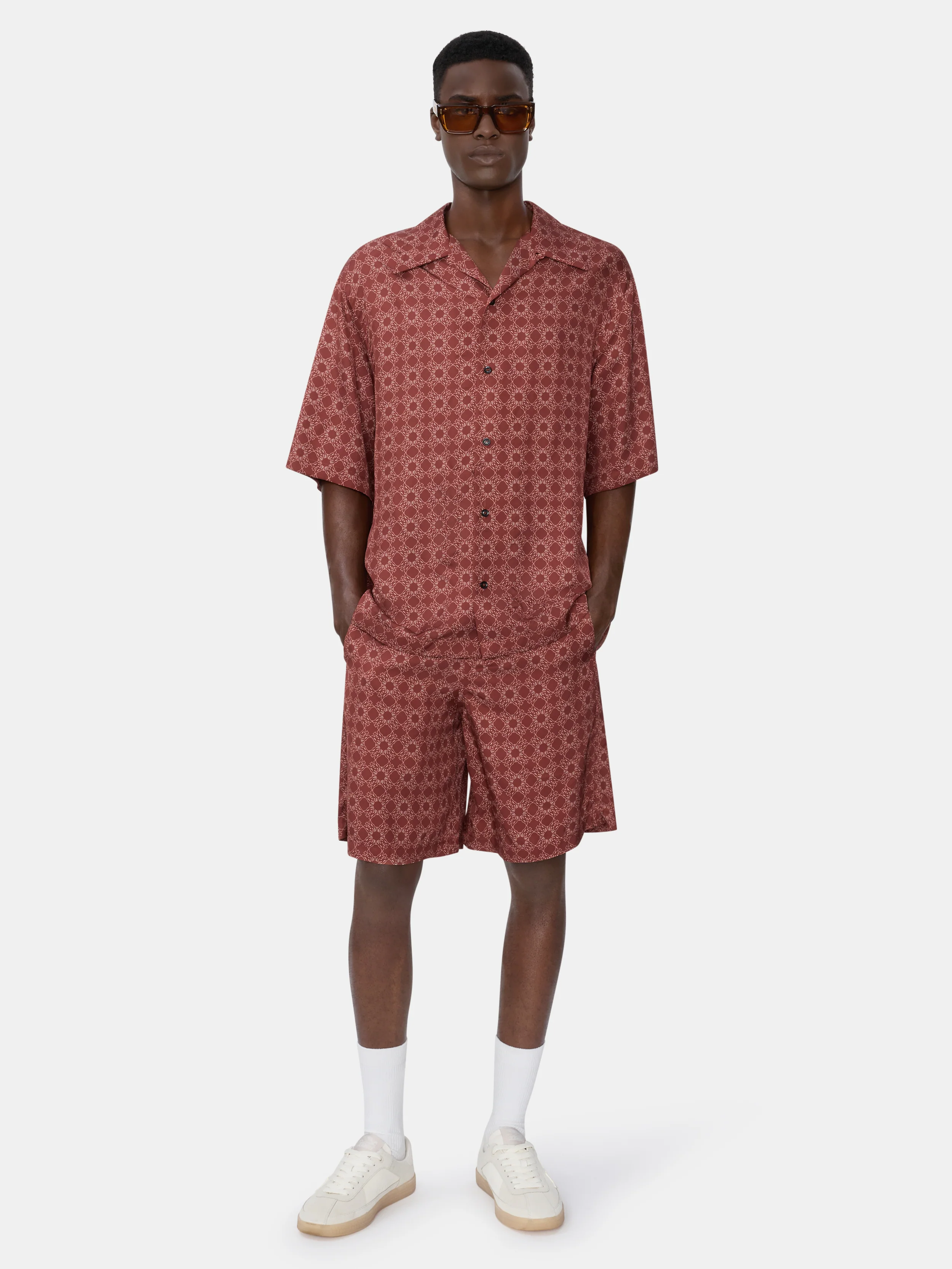 MA QUAD CAMP SHIRT - Terracotta