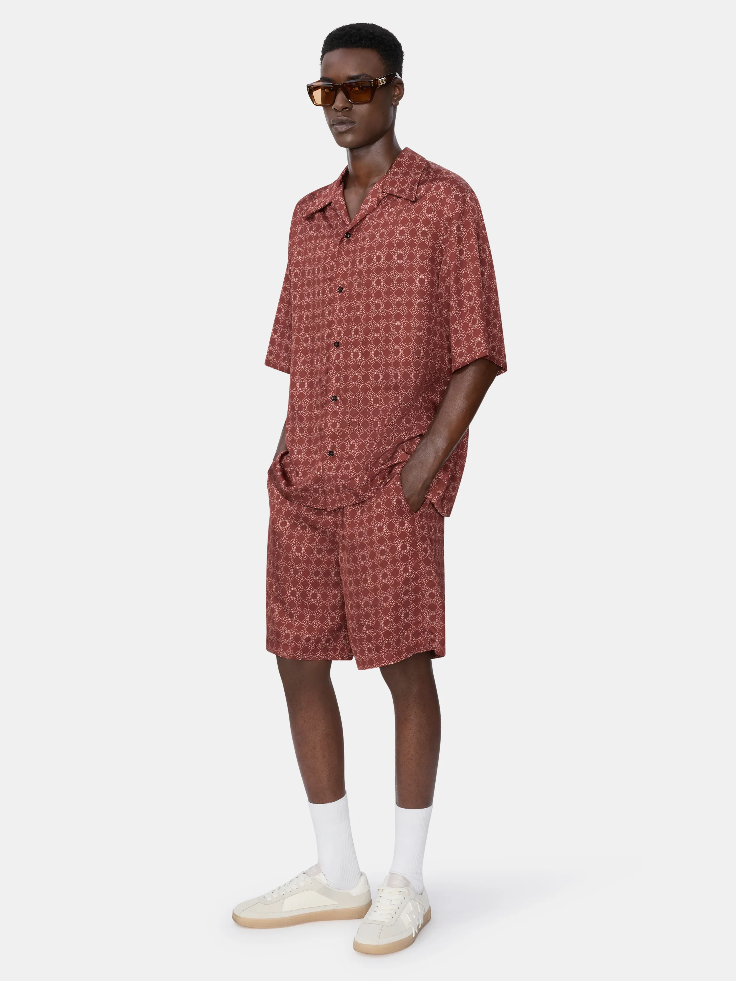 MA QUAD CAMP SHIRT - Terracotta