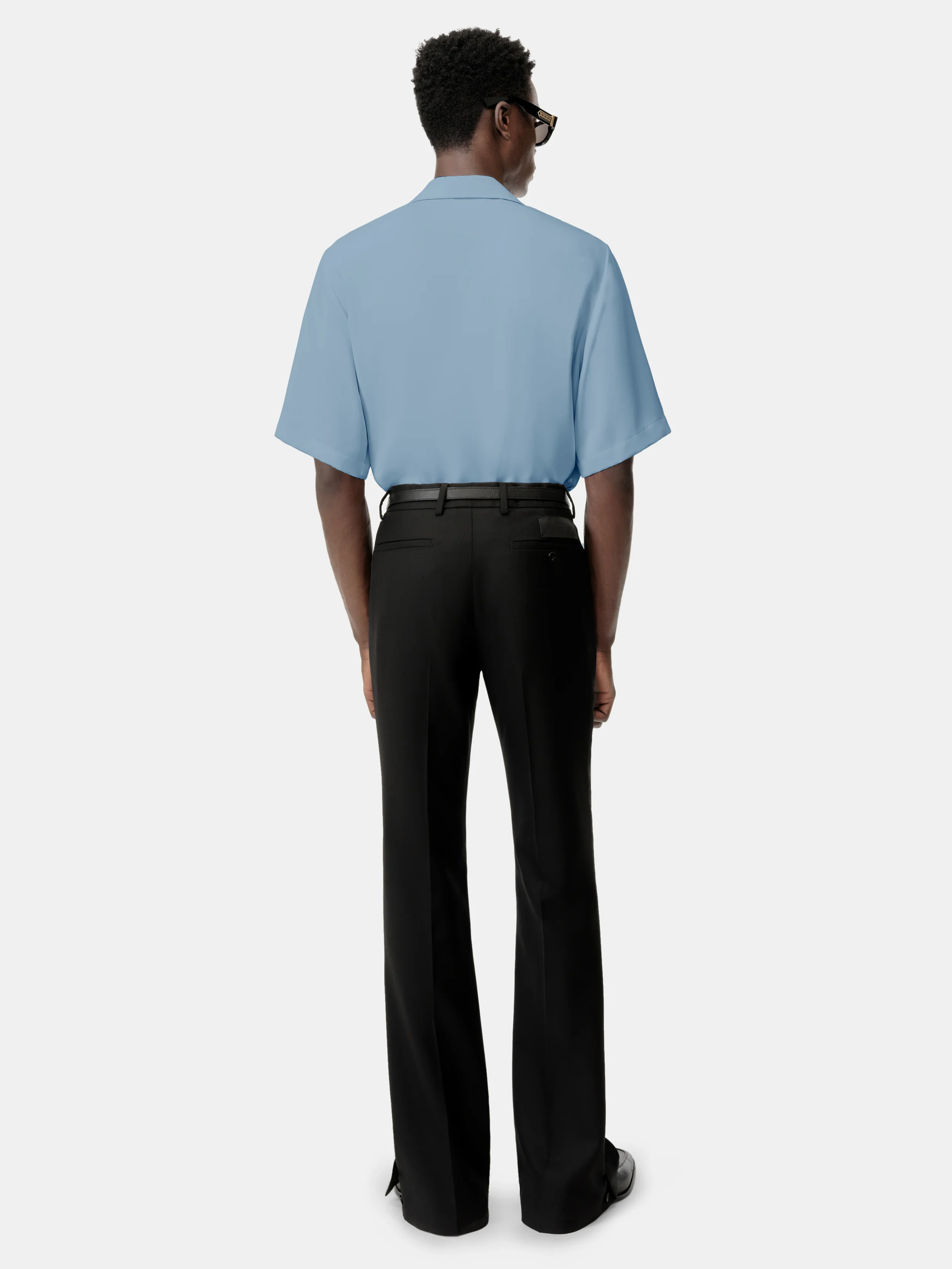 AMIRI CAMP SHIRT - Ashley Blue