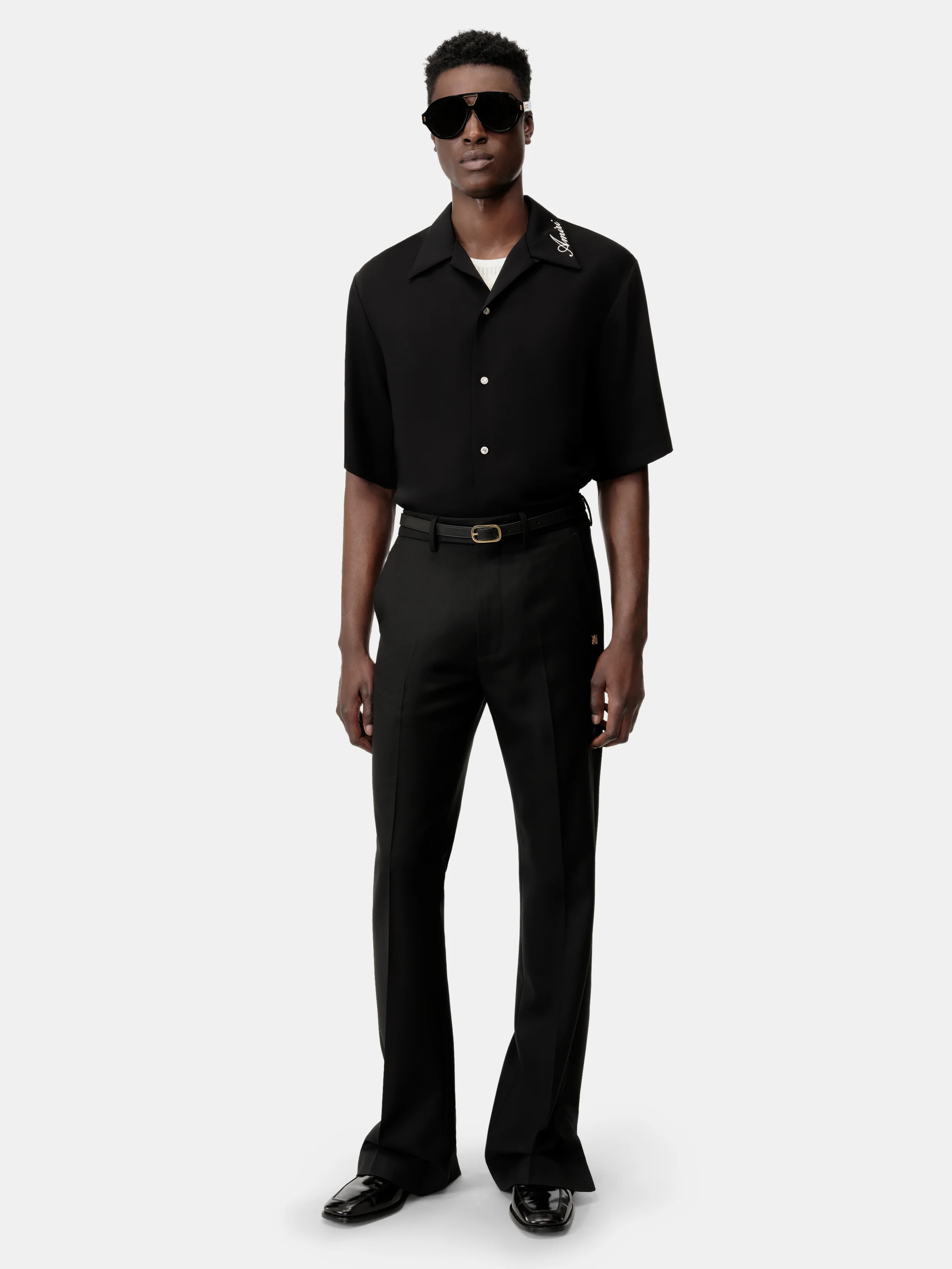 AMIRI CAMP SHIRT - Black