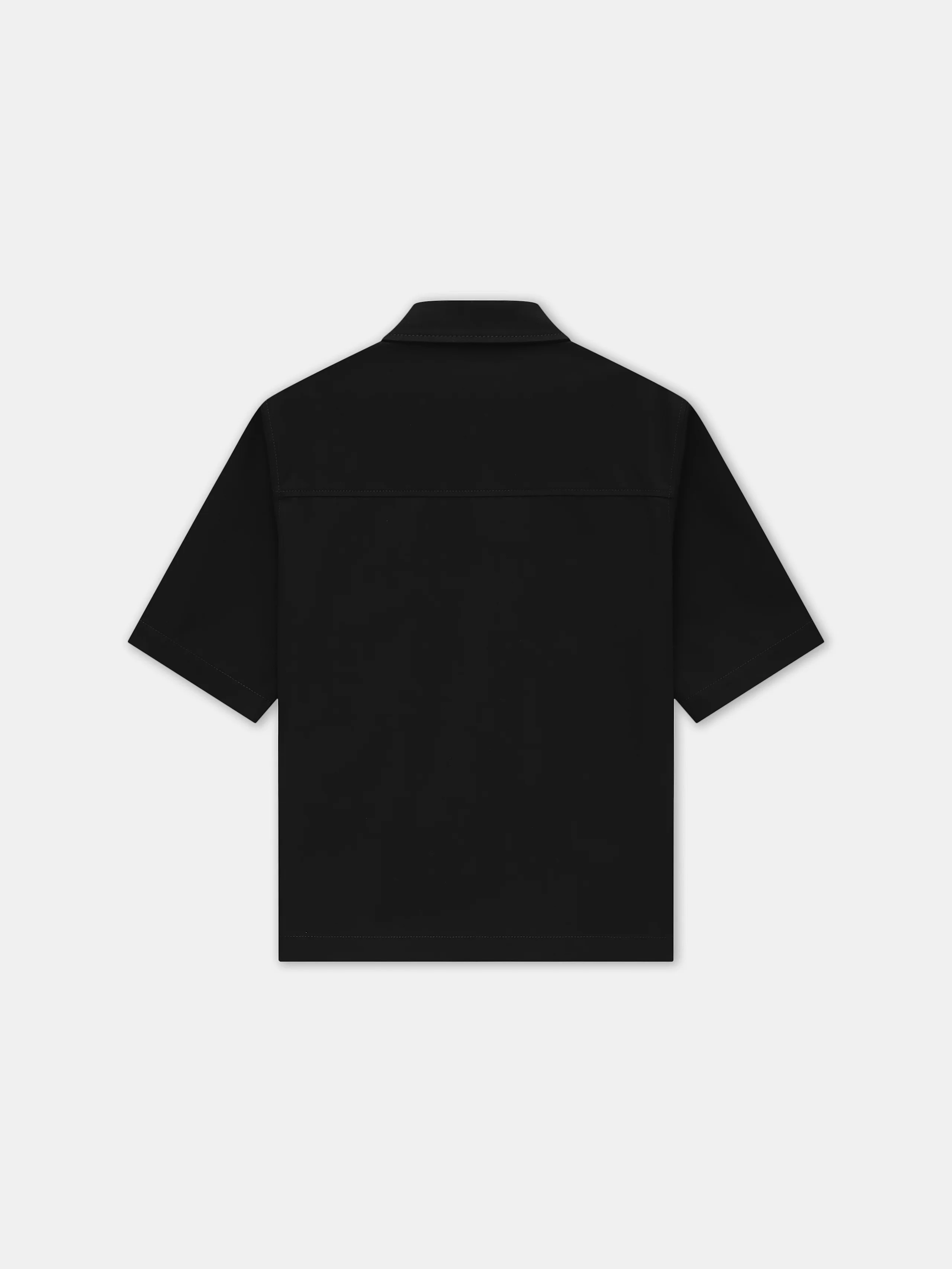 AMIRI ARTS DISTRICT CAMP SHIRT - BLACK