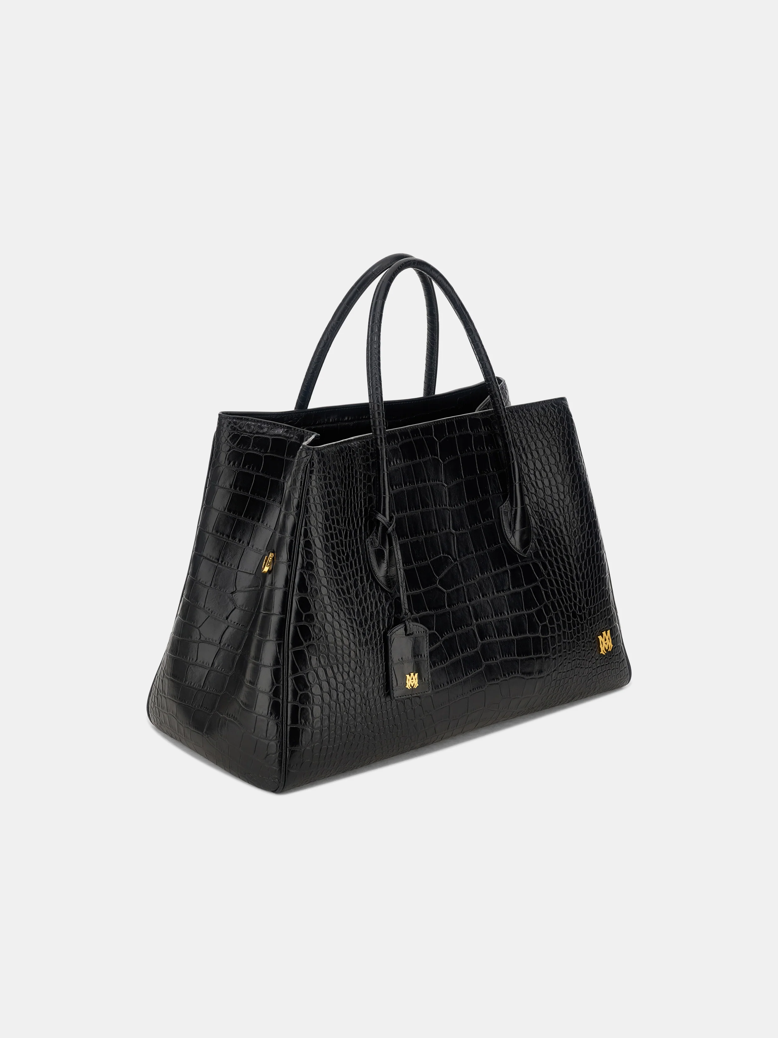 26-embossed-croc-honey-50-tote-black-3.webp EMBOSSED CROC HONEY 50 TOTE - Black