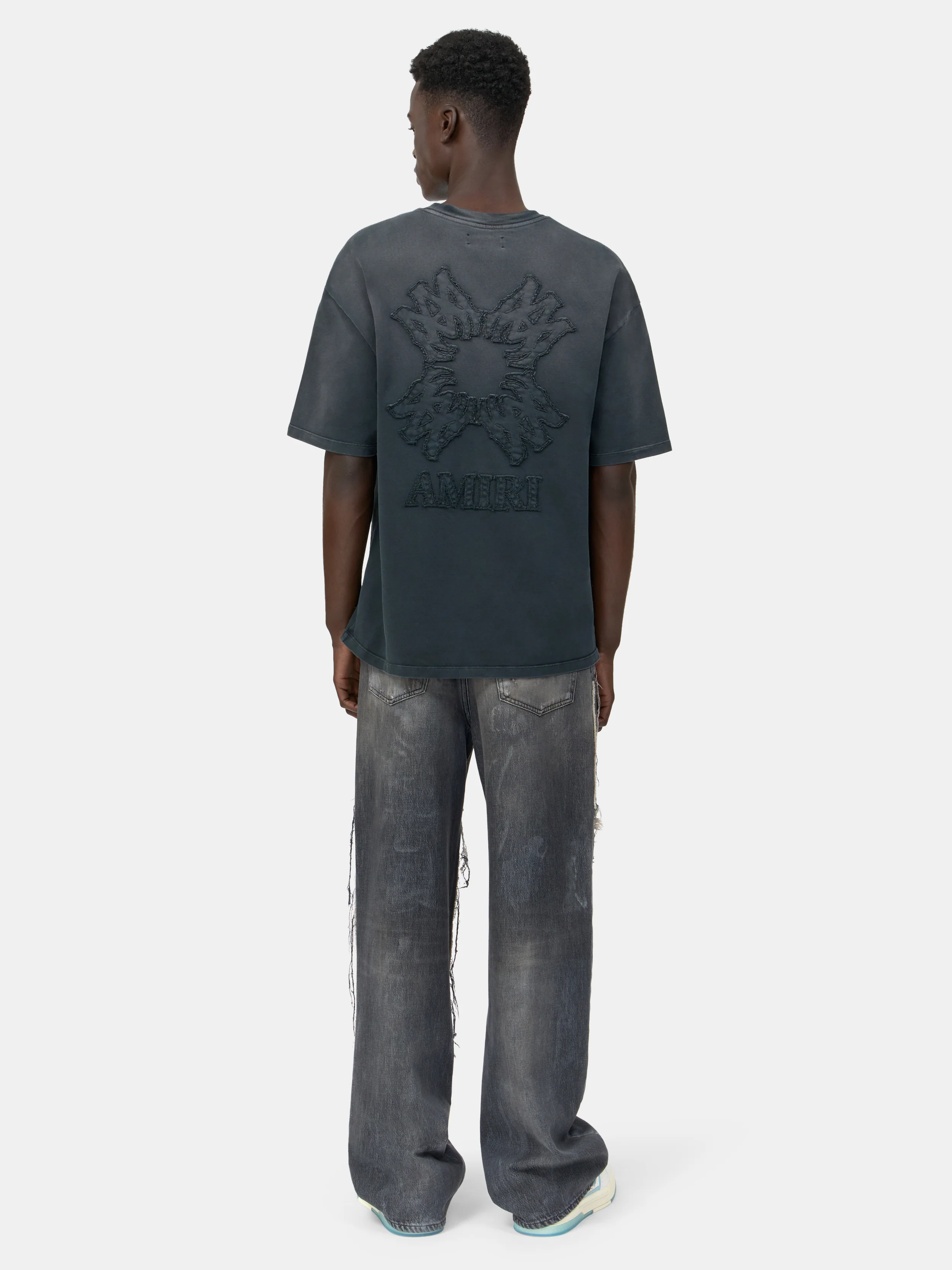 MA QUAD OVERSIZED TEE - Black