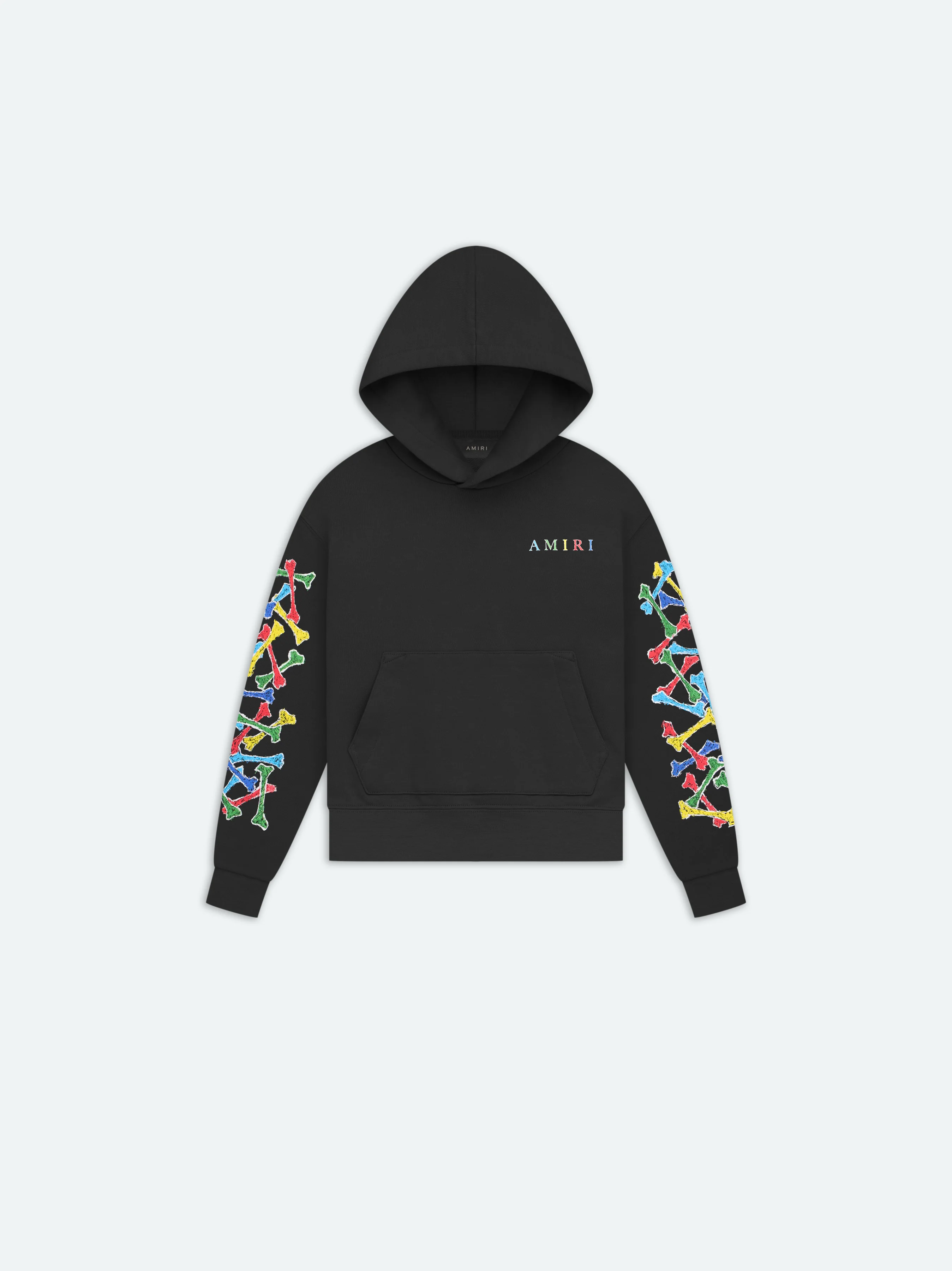 2924-kids-kids-amiri-bones-scribble-hoodie-black-1.webp KIDS - Kids Amiri Bones Scribble Hoodie - Black