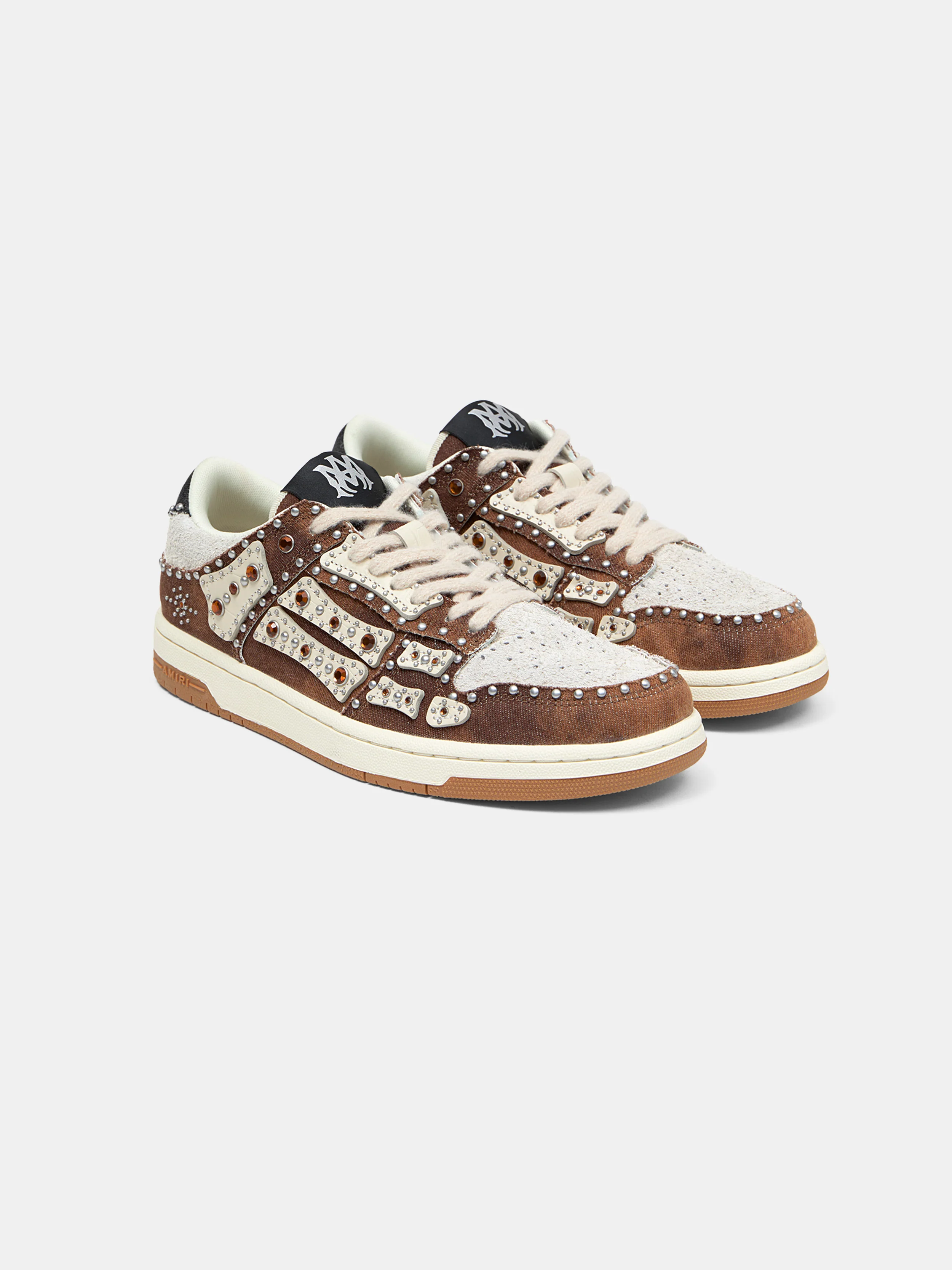 2956-stud-skel-top-low-dark-brown-2.webp STUD SKEL TOP LOW - Dark Brown