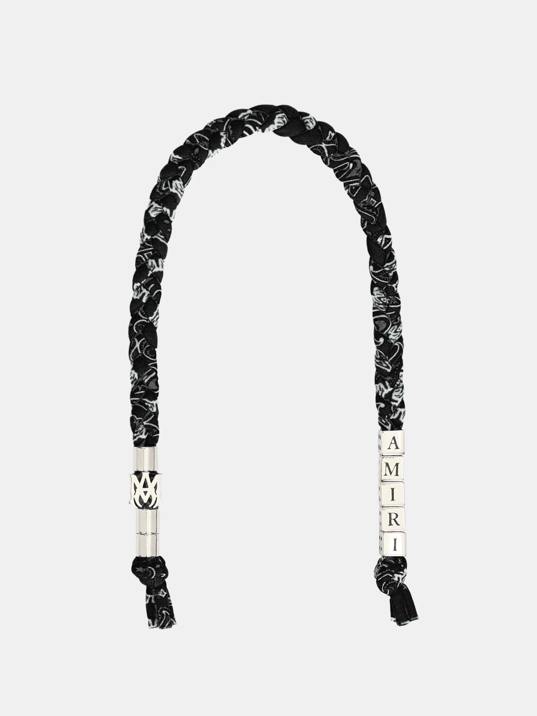 WOMEN - WOMEN'S AMIRI BRAIDED KEYCHAIN - Black