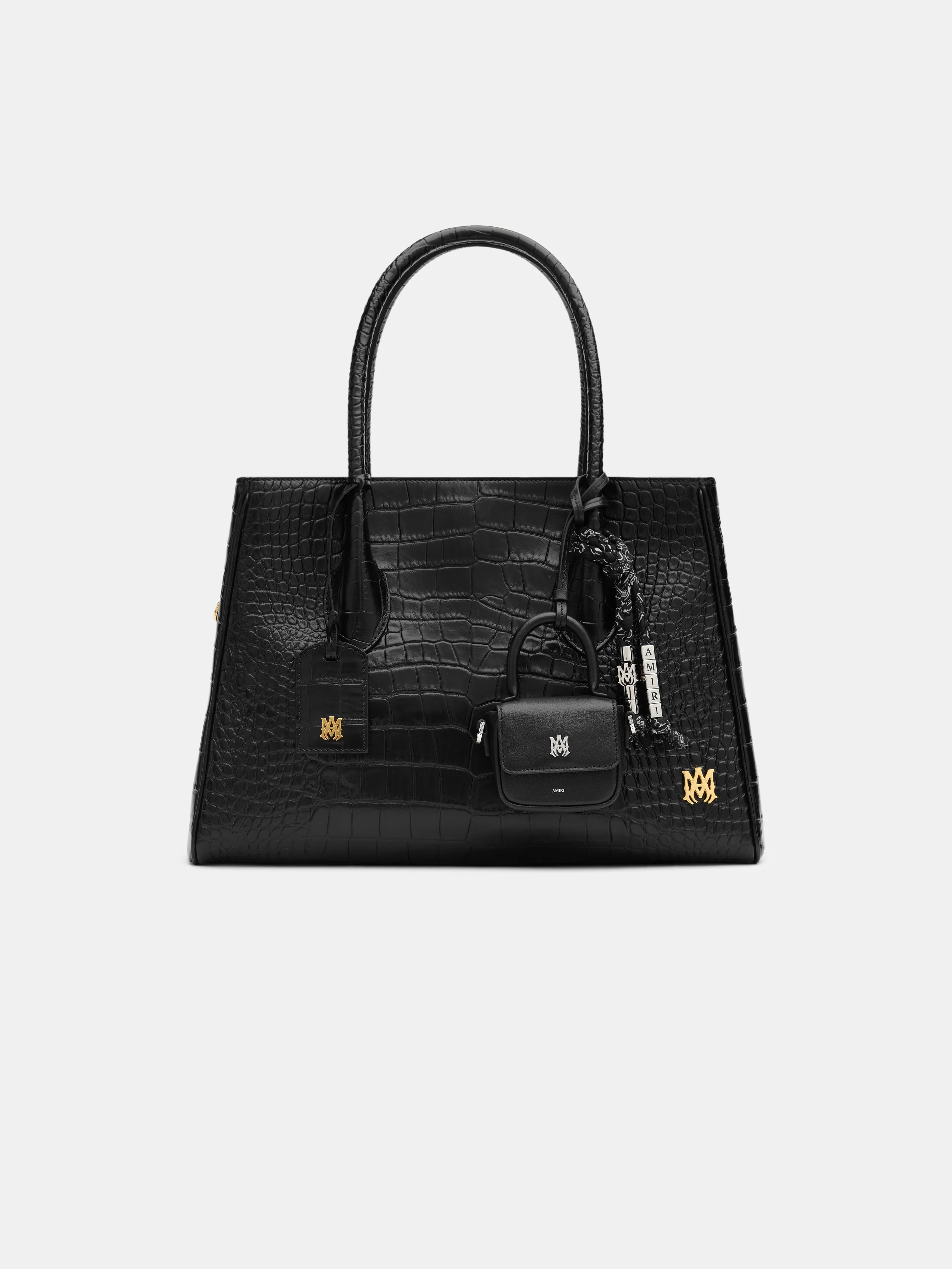 WOMEN - WOMEN'S AMIRI BRAIDED KEYCHAIN - Black