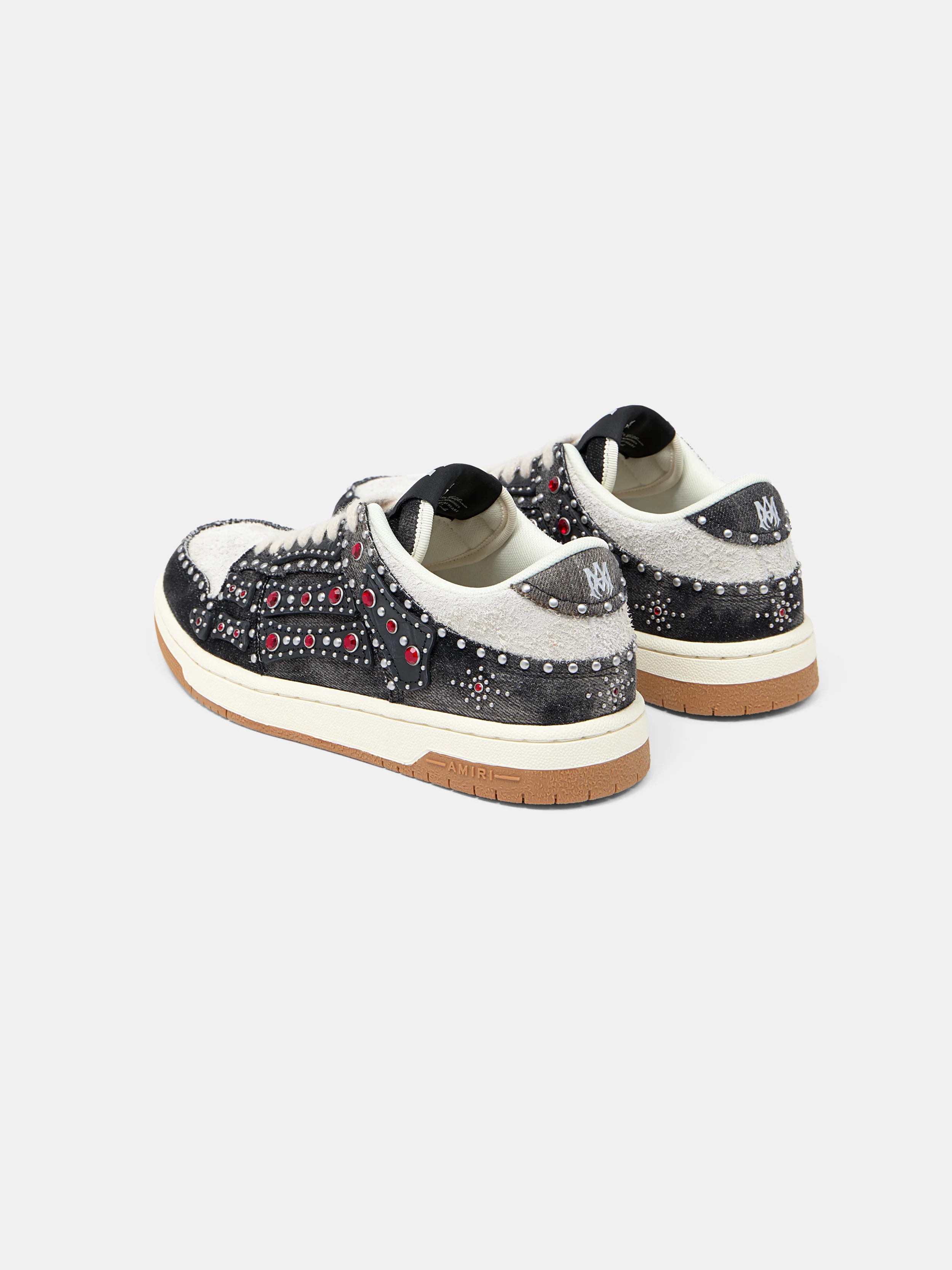 STUD SKEL TOP LOW - Black
