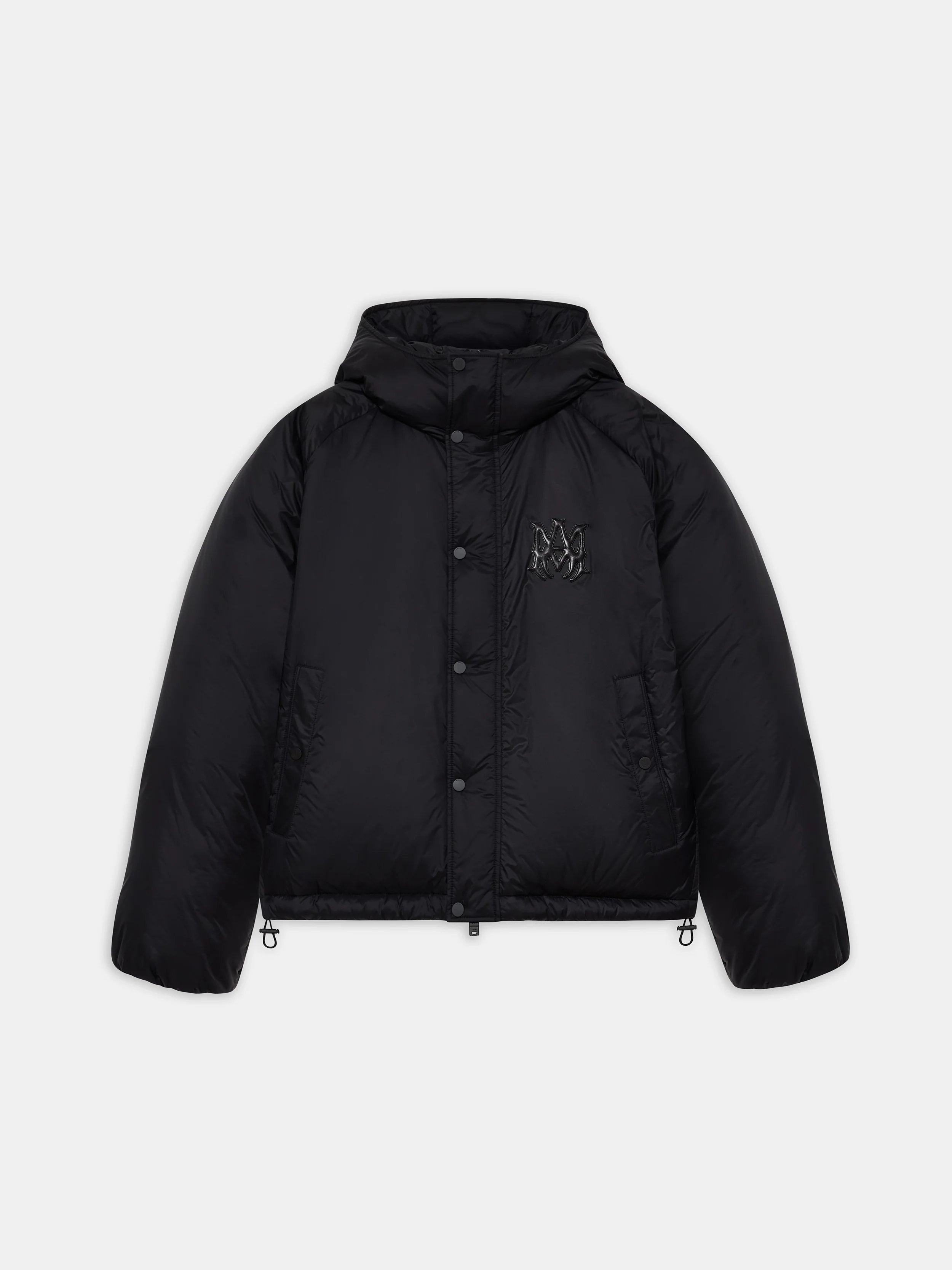 AMIRI HOODED DOWN JACKET - Black