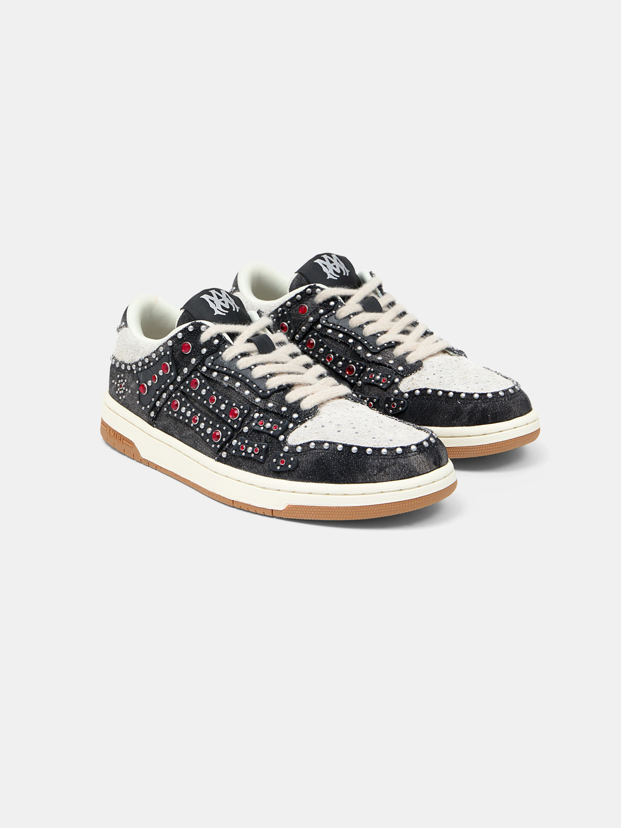 WOMEN - WOMEN'S STUD SKEL TOP LOW - Black