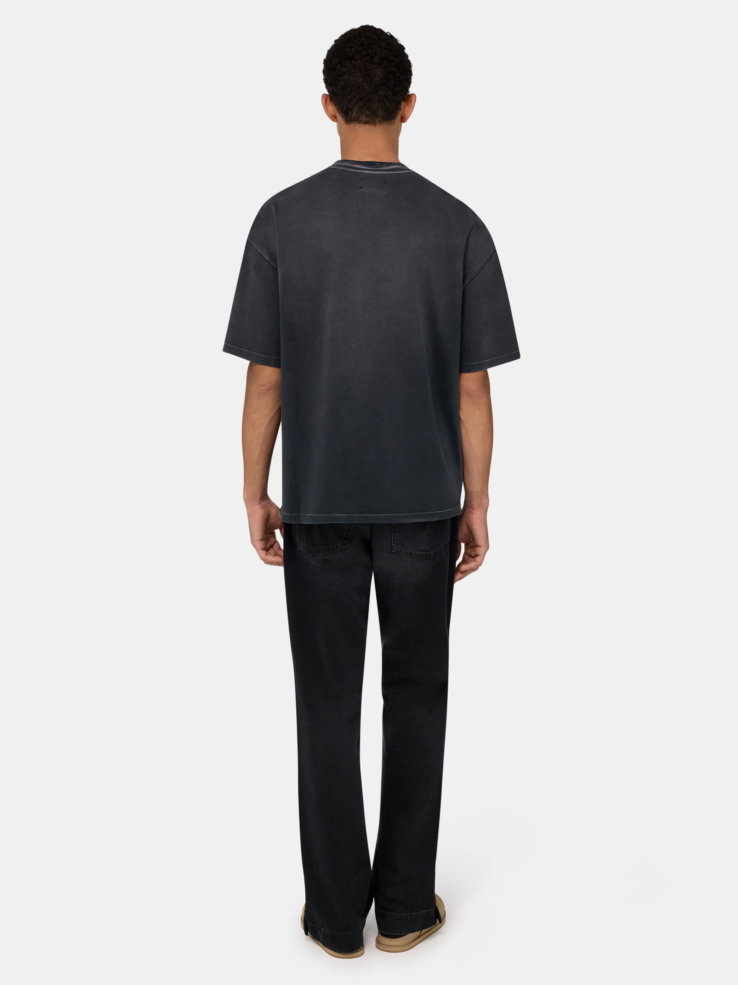AMIRI RIBBON OVERSIZED TEE - Black