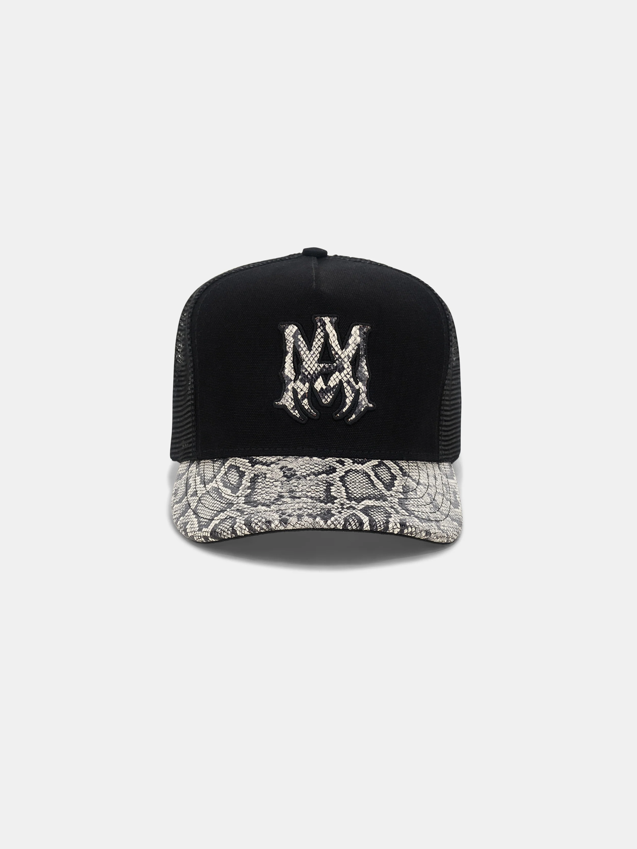 3394-ma-snake-trucker-hat-black-1.webp MA SNAKE TRUCKER HAT - Black