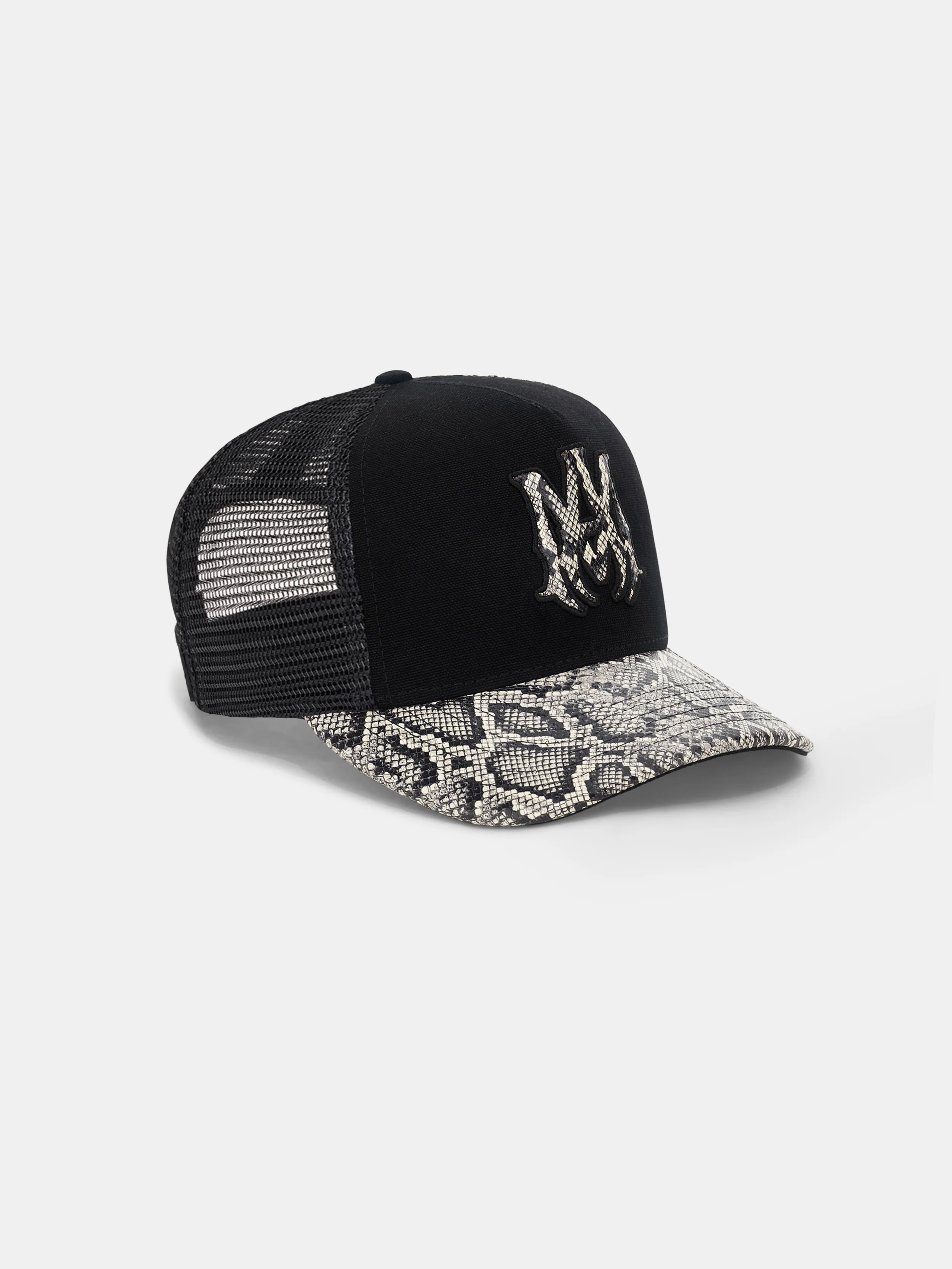 3394-ma-snake-trucker-hat-black-2.webp MA SNAKE TRUCKER HAT - Black