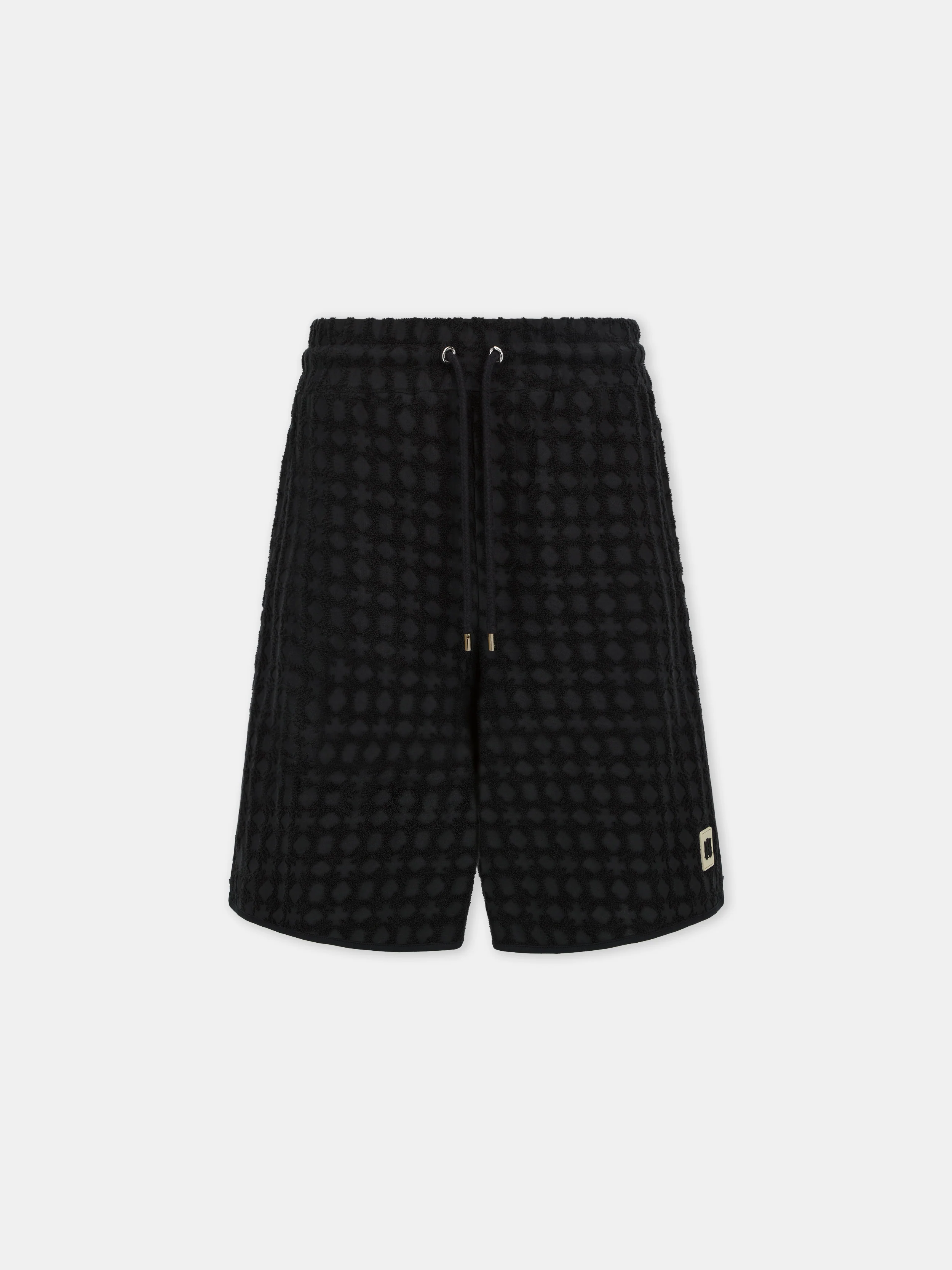MA QUAD TOWELING SHORT - Black