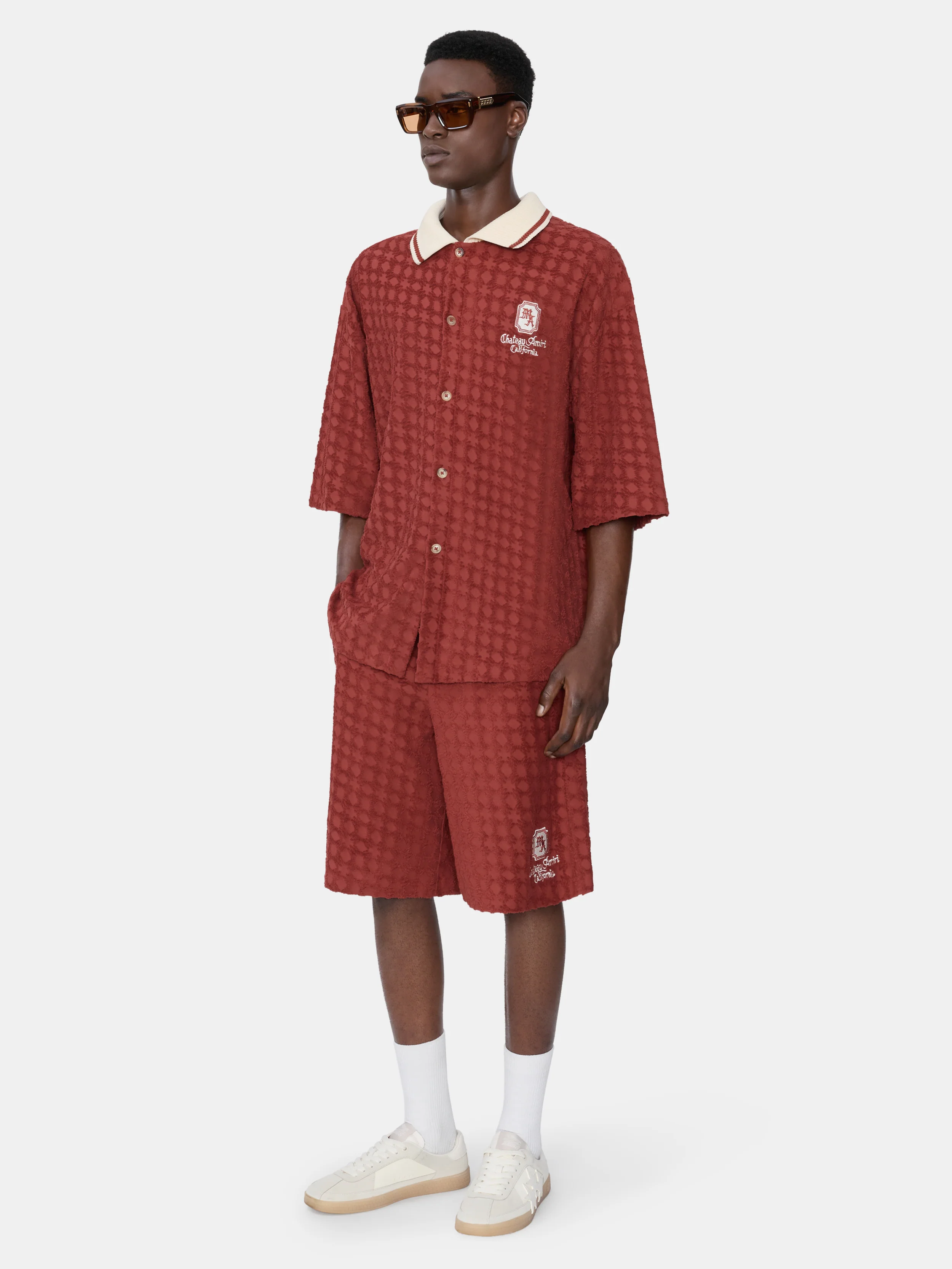 MA CHATEAU OVERSIZED SHIRT - Terracotta