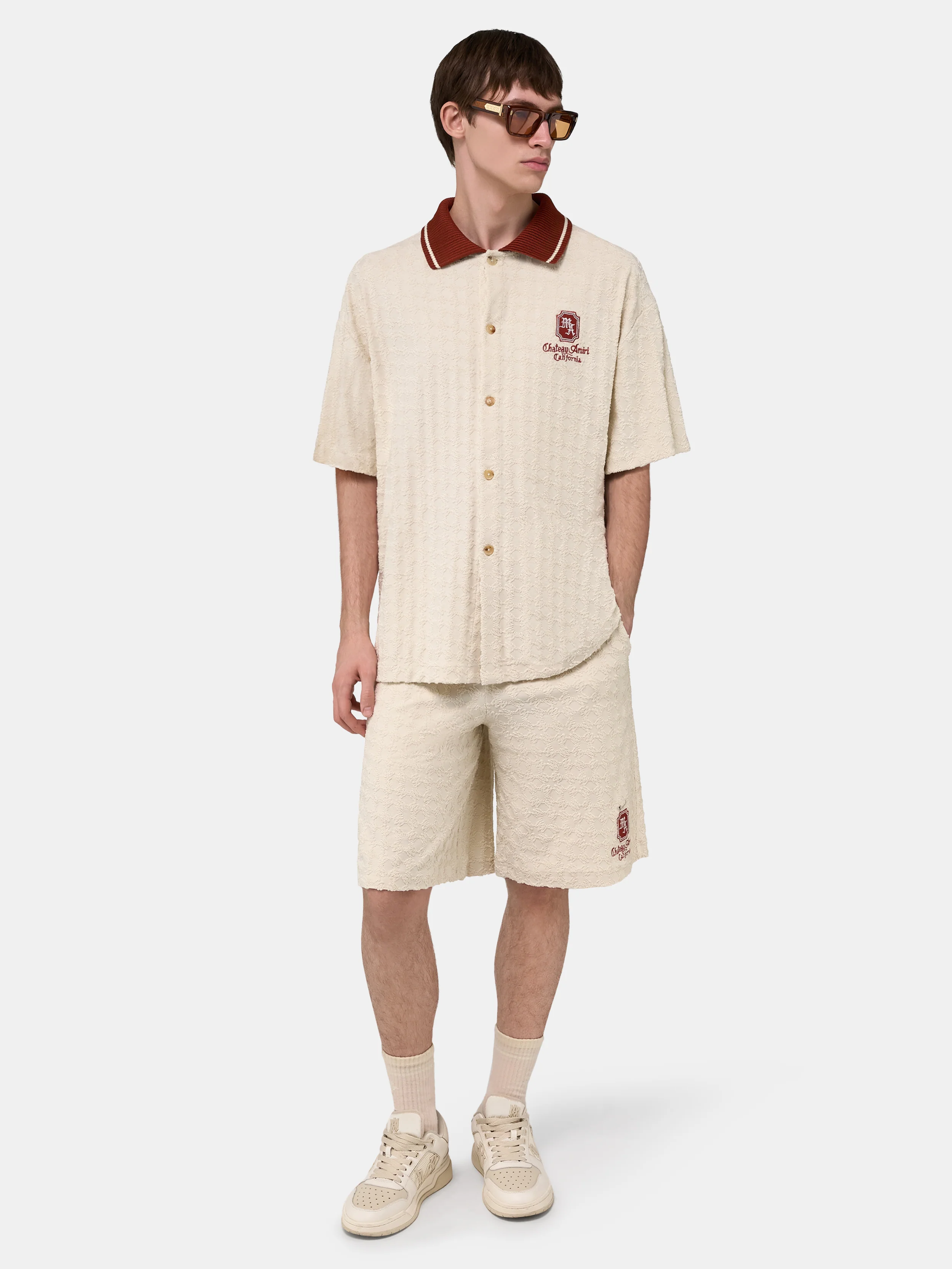 MA CHATEAU OVERSIZED SHORT - Alabaster