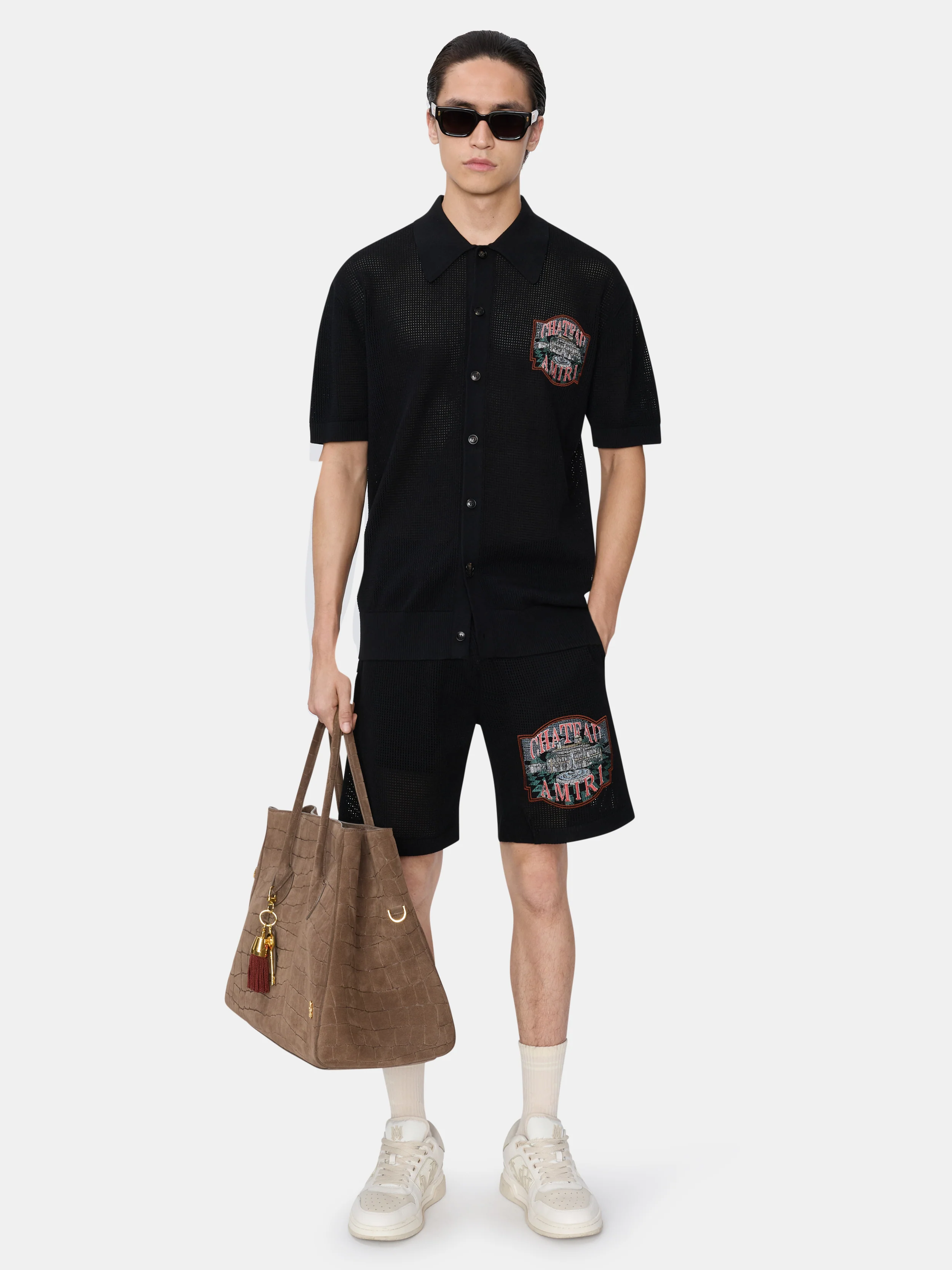 3688-chateau-amiri-crochet-oversized-shirt-black-2.webp CHATEAU AMIRI CROCHET OVERSIZED SHIRT - Black