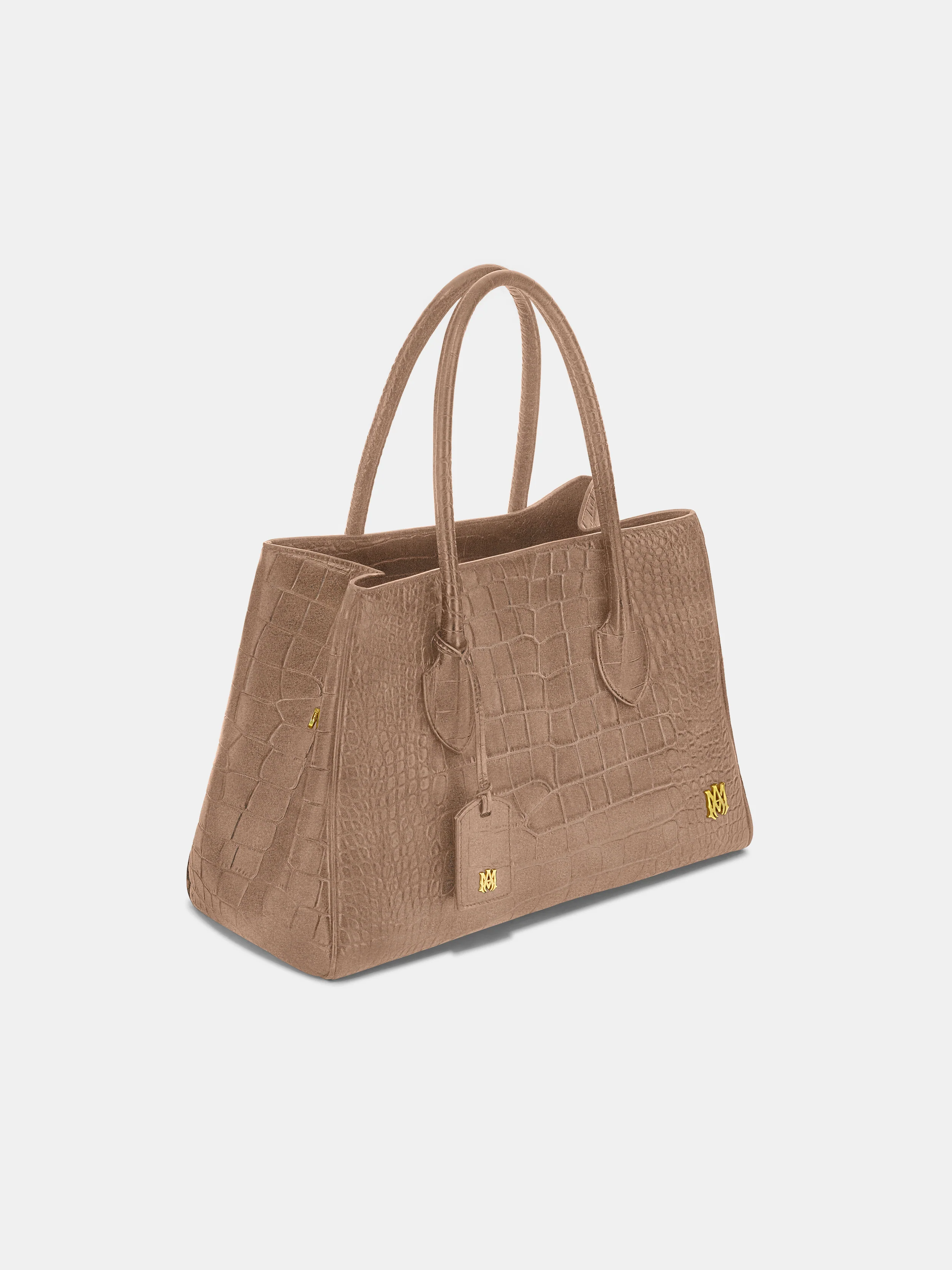 37-women-women-s-suede-croc-honey-40-tote-dark-brown-3.webp WOMEN - WOMEN'S SUEDE CROC HONEY 40 TOTE - Dark Brown