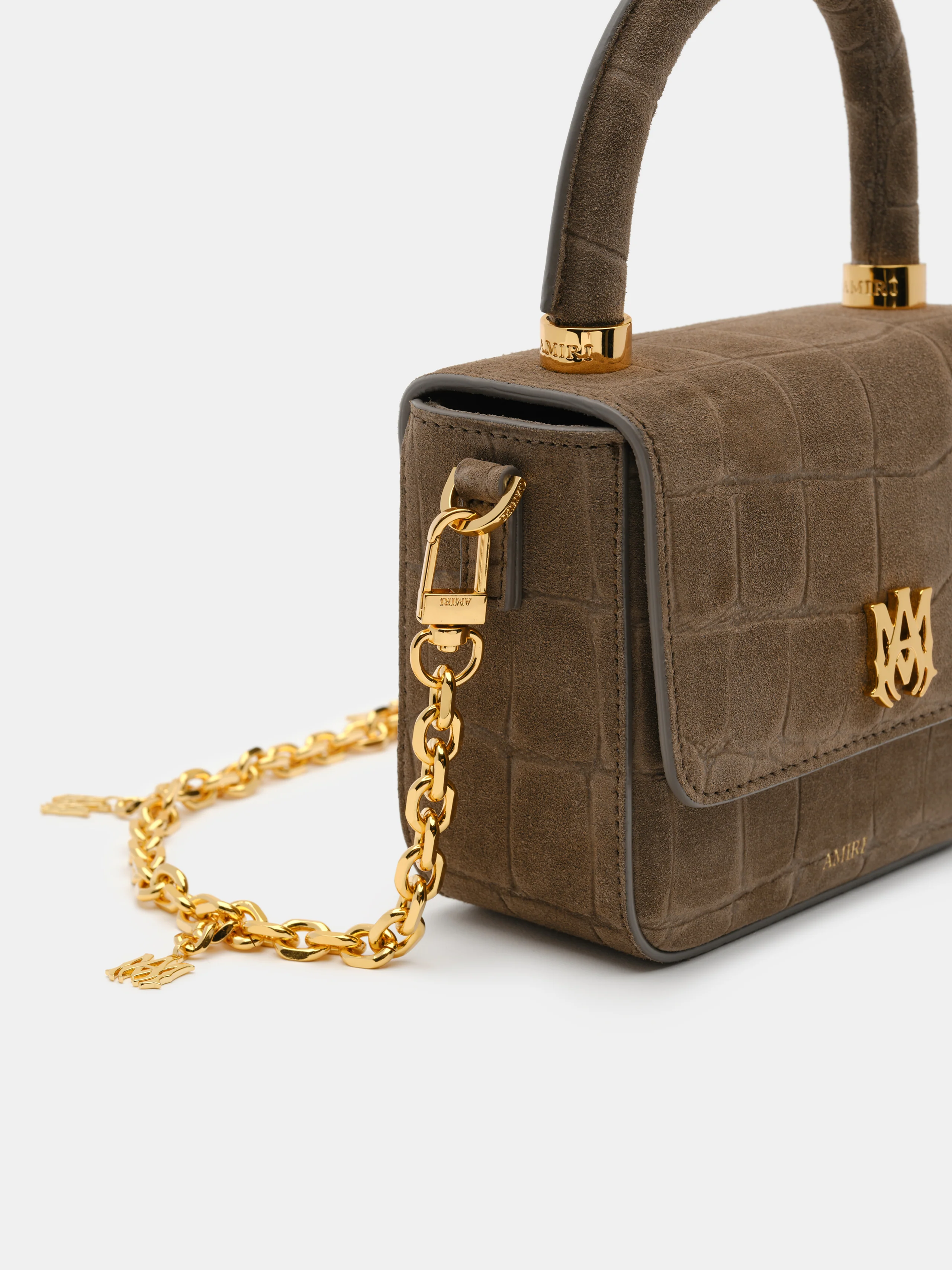 WOMENS - WOMEN'S CHAIN STRAP WITH MA PENDANT - Gold