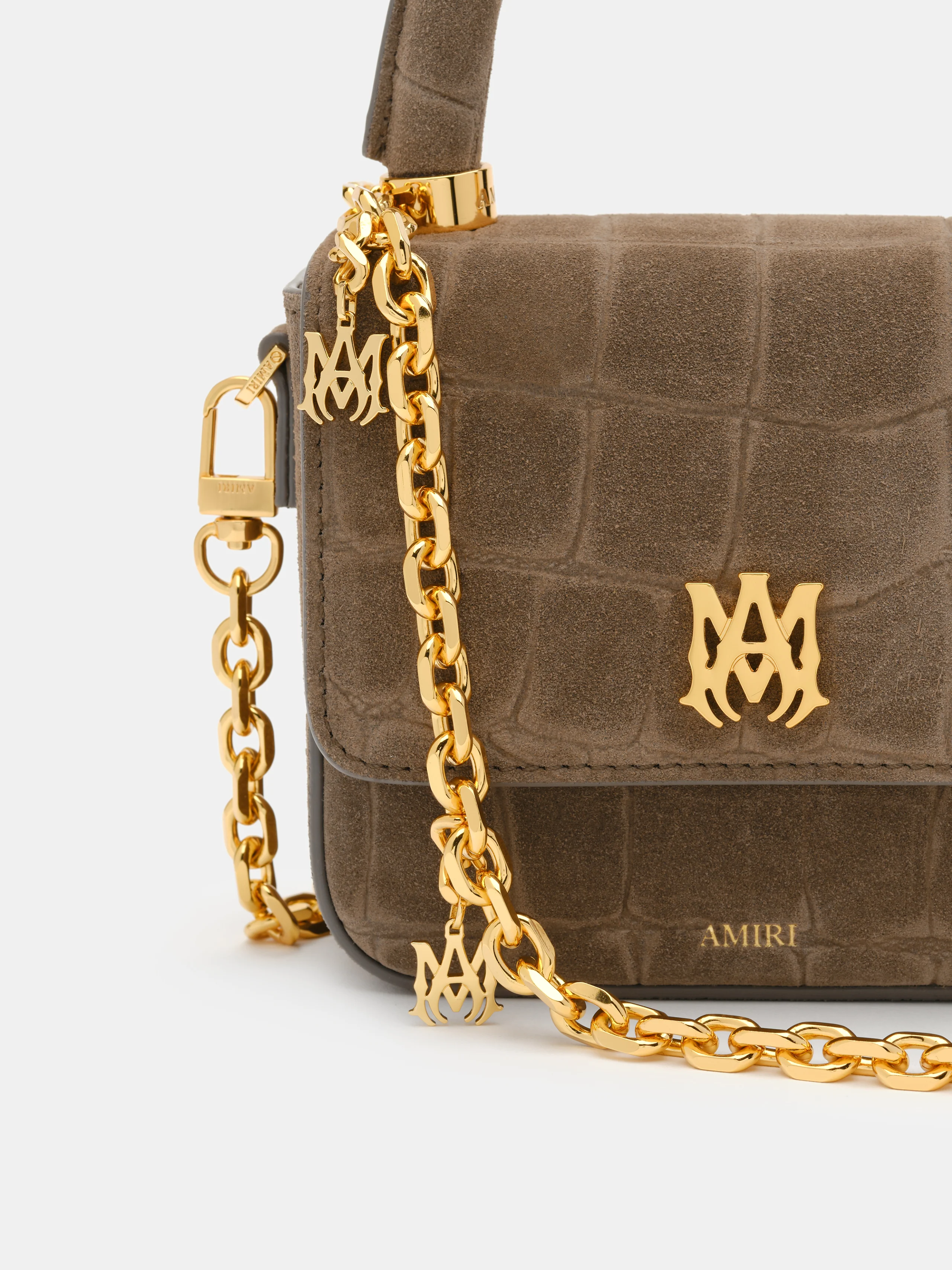 WOMENS - WOMEN'S CHAIN STRAP WITH MA PENDANT - Gold