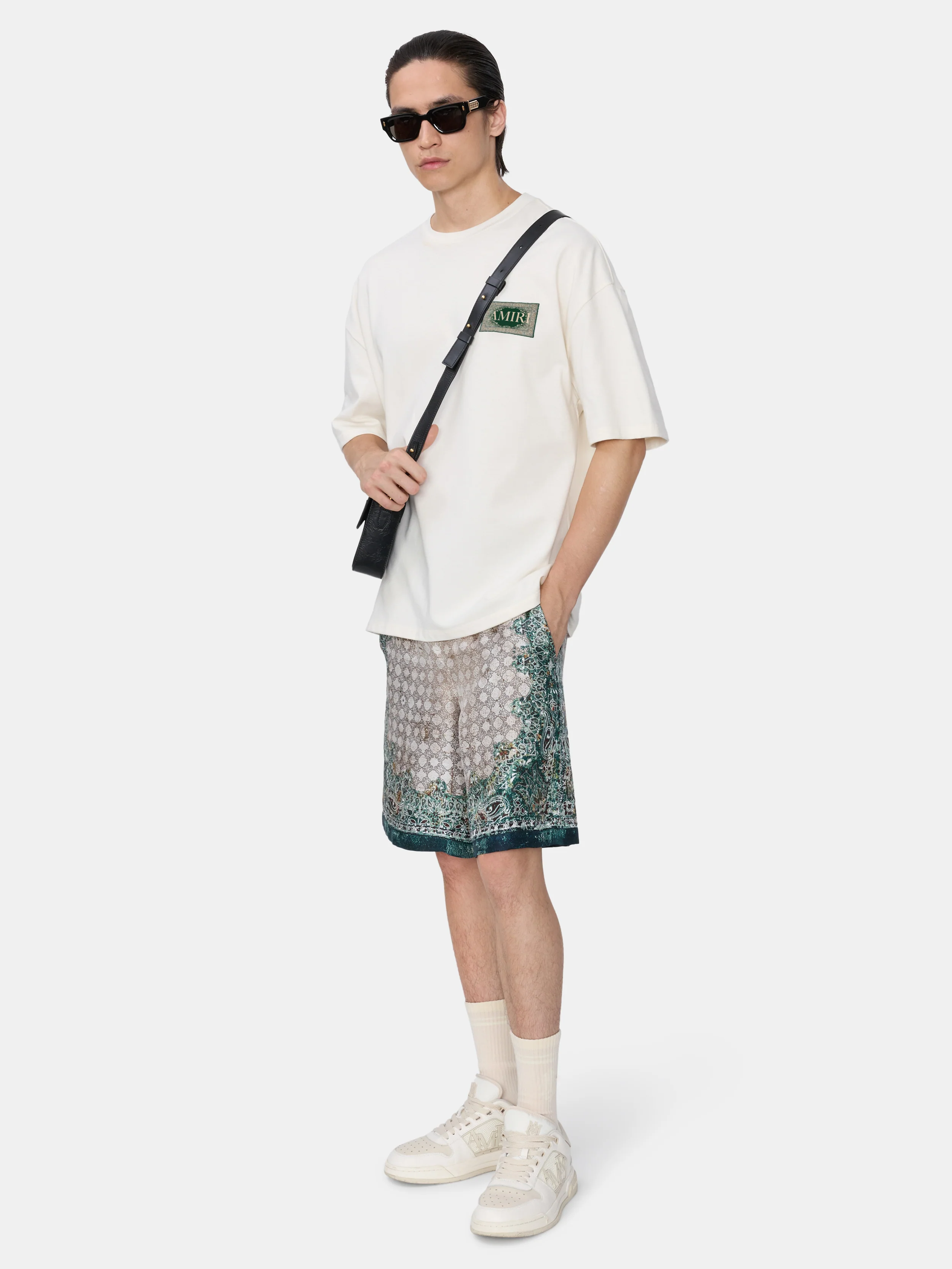 BANDANA OVERSIZED TEE - Ivory