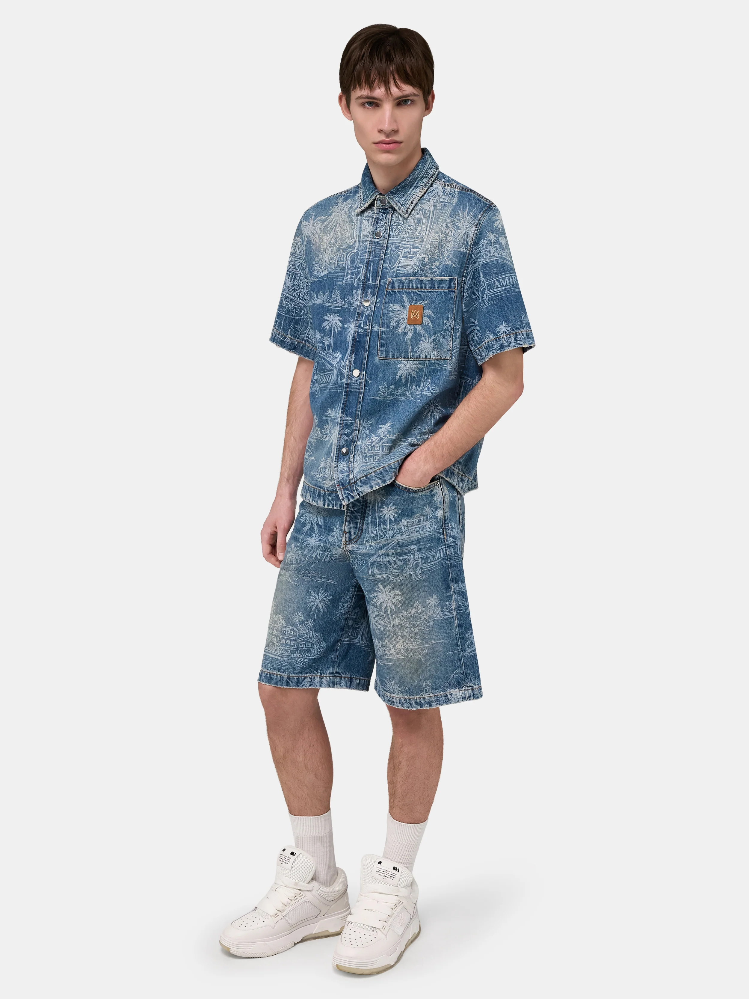 CHATEAU PALMS DENIM SHORT - Harbor Indigo