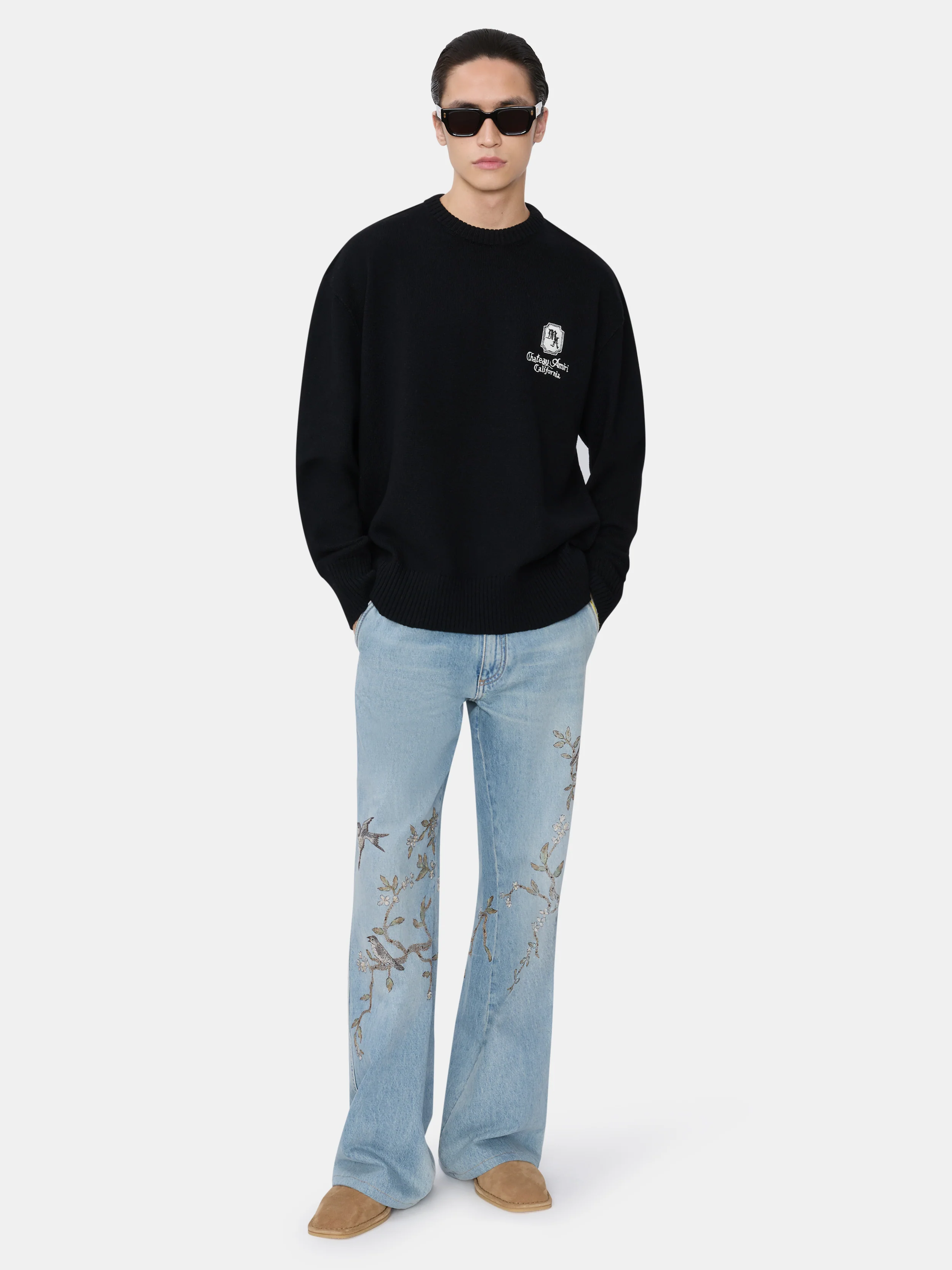 MA CHATEAU SWEATER - Black