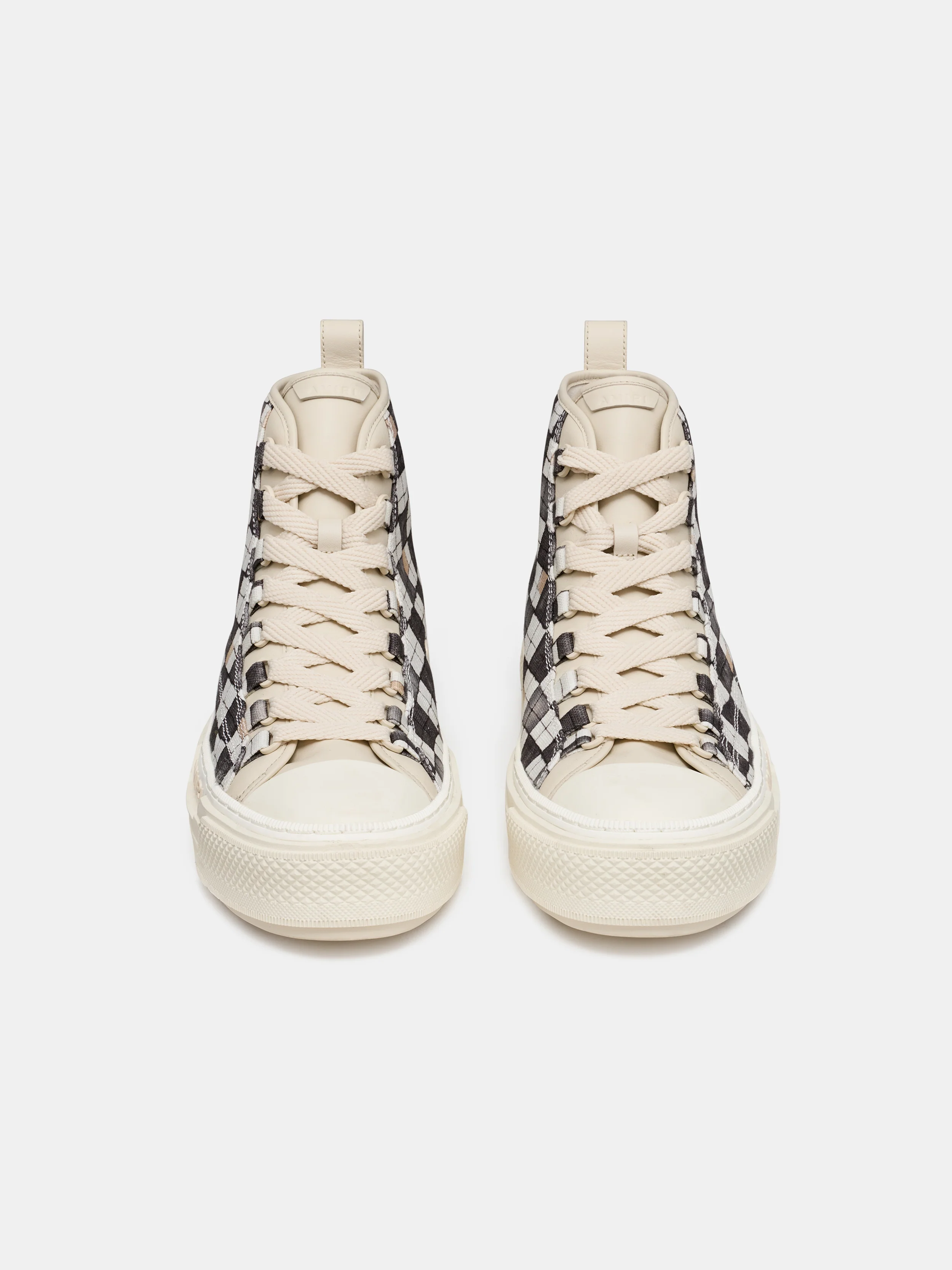 CHECKERED COURT HI - Black