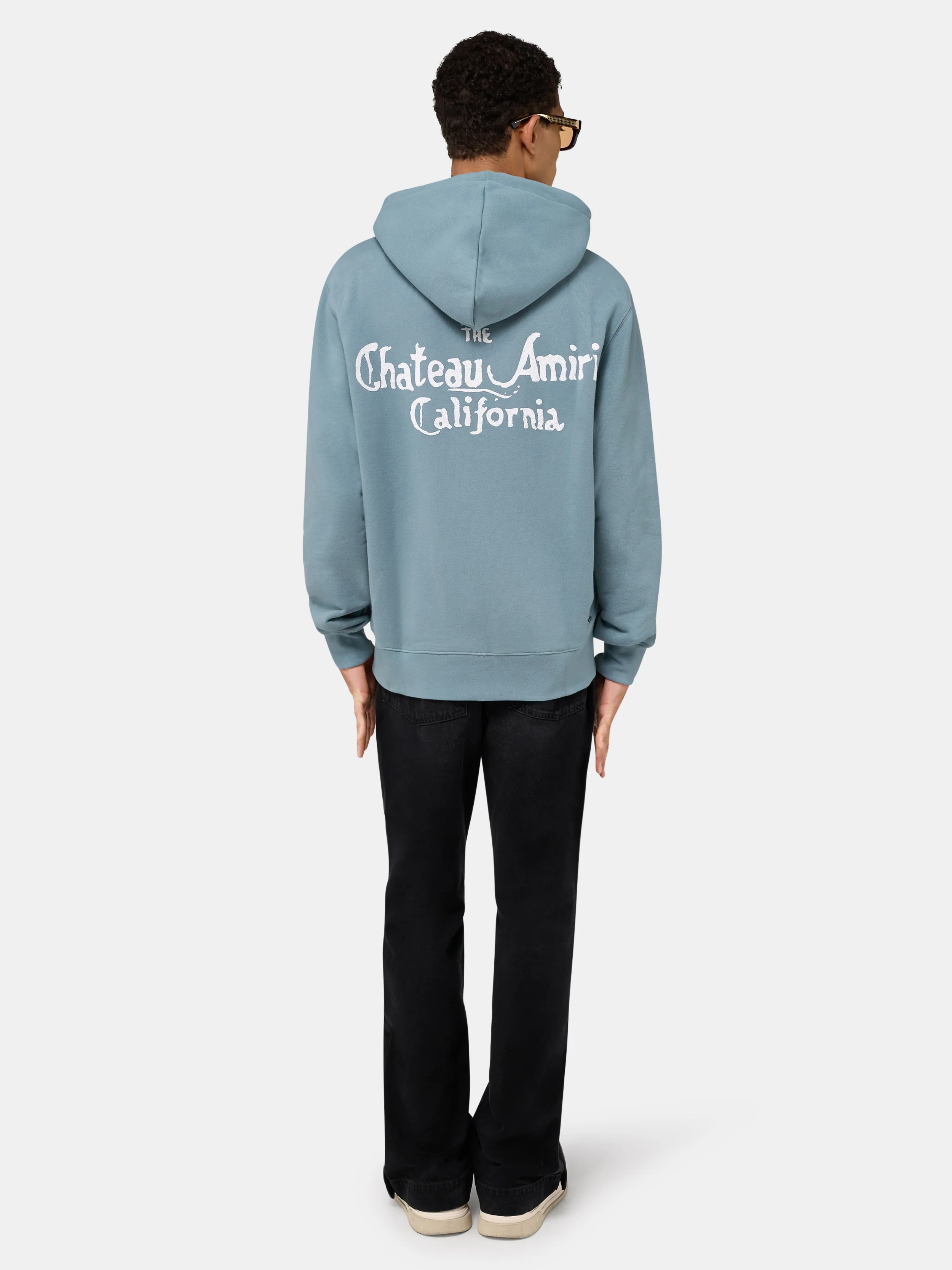 MA CHATEAU ZIP HOODIE - Steel