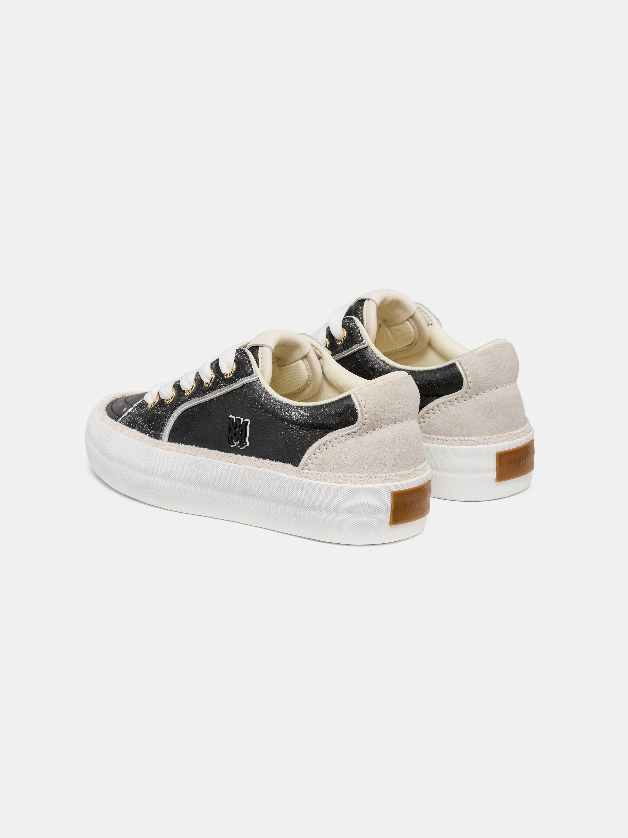 PEBBLED SUNSET SKATE - Black