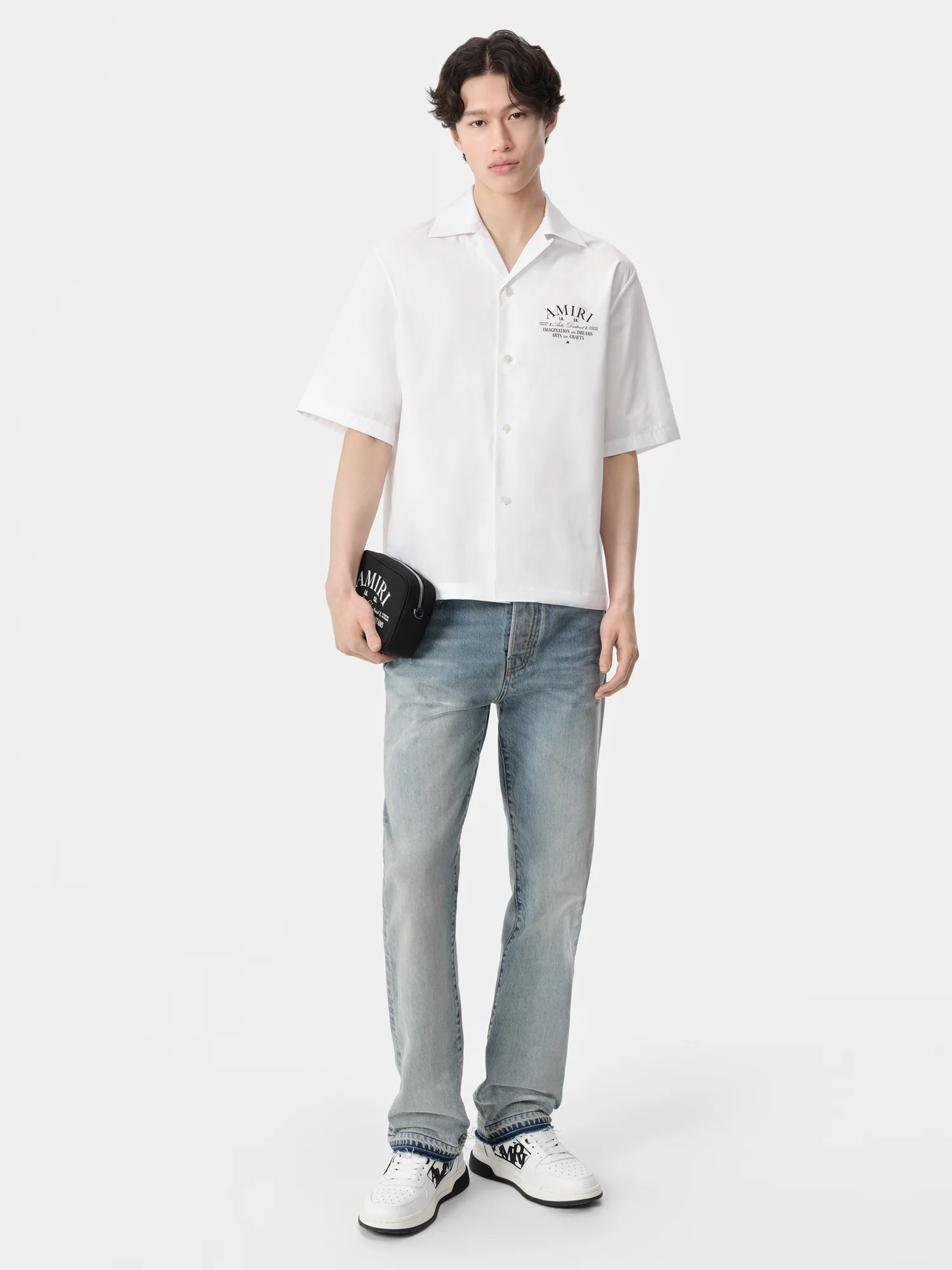 4137-arts-district-camp-shirt-white-2.webp ARTS DISTRICT CAMP SHIRT - White