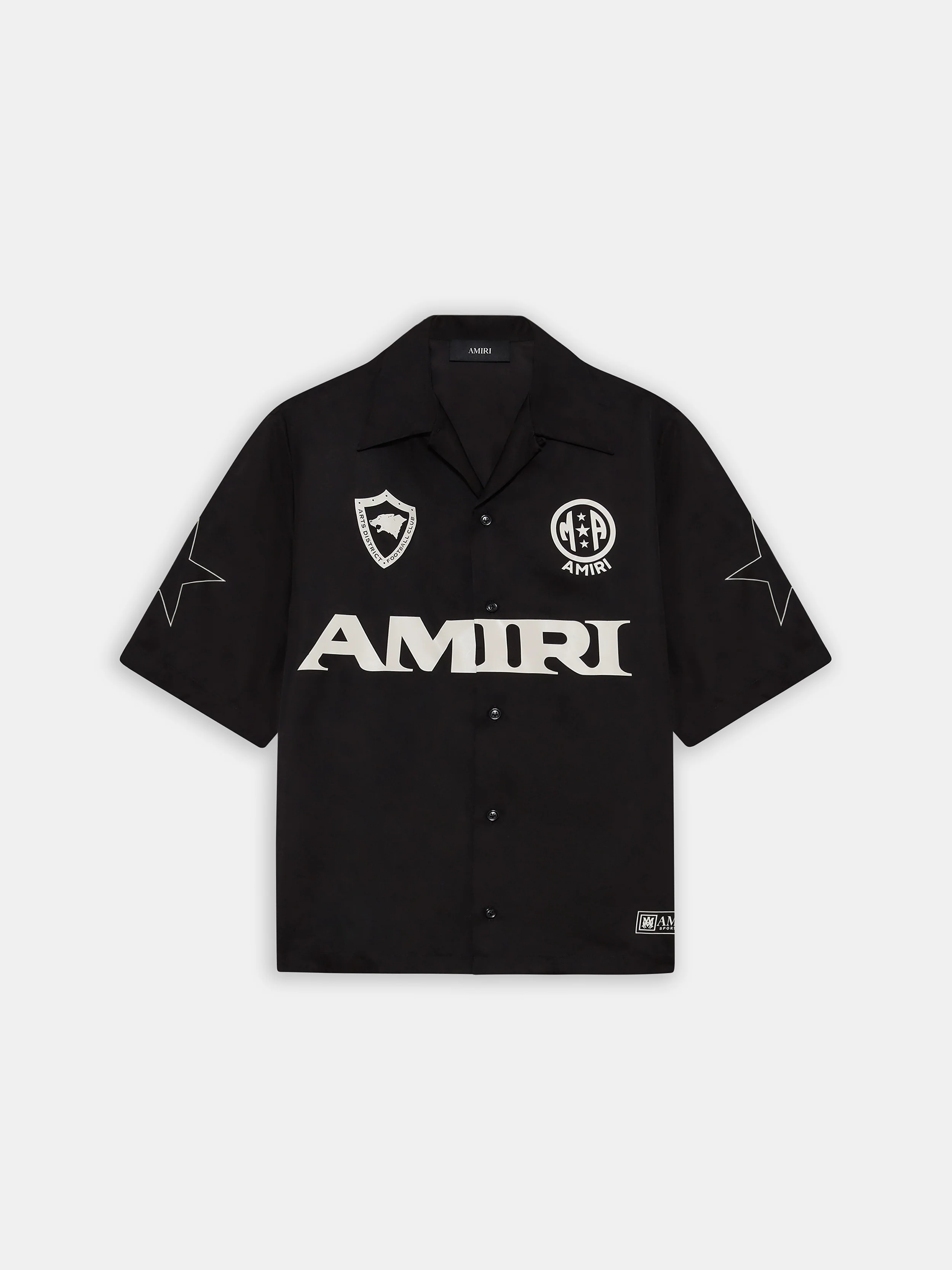 AMIRI SPORT CAMP SHIRT - Black