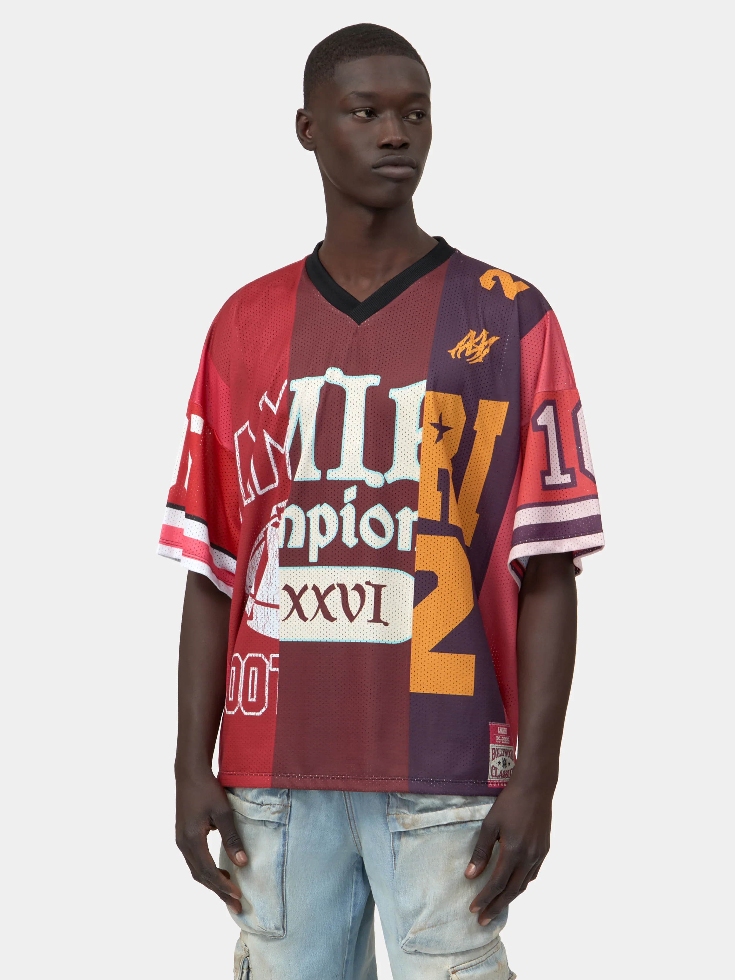 4296-spliced-oversized-mesh-tee-red-3.webp SPLICED OVERSIZED MESH TEE - Red