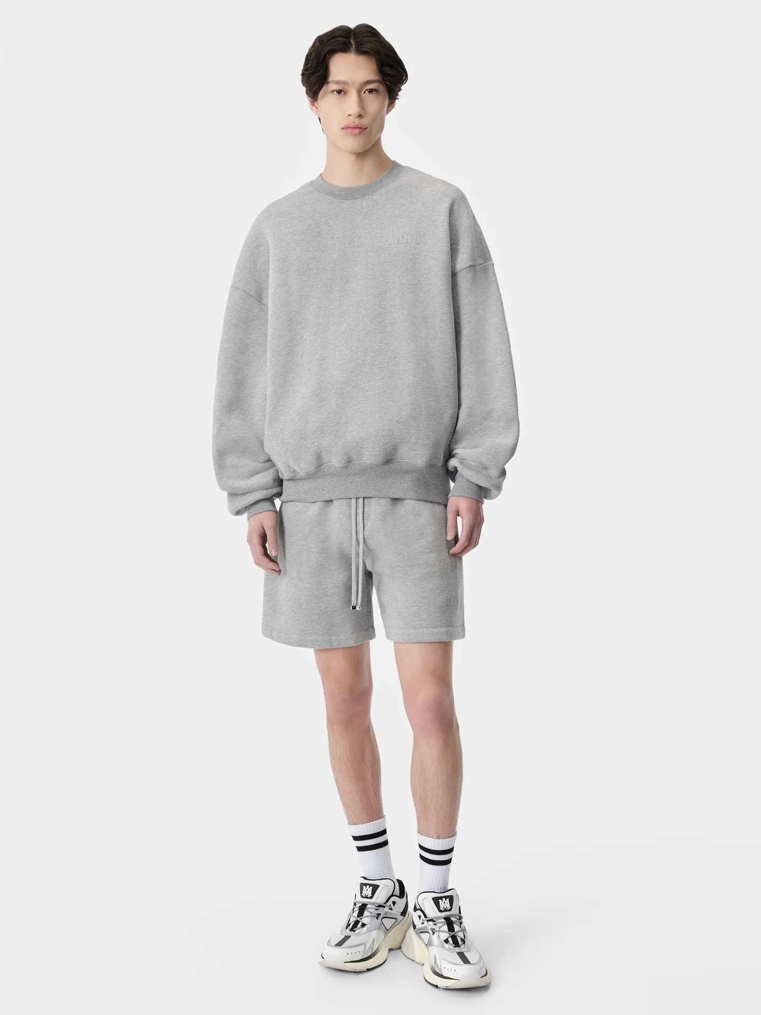 4467-amiri-embroidered-short-grey-2.webp AMIRI EMBROIDERED SHORT - Grey