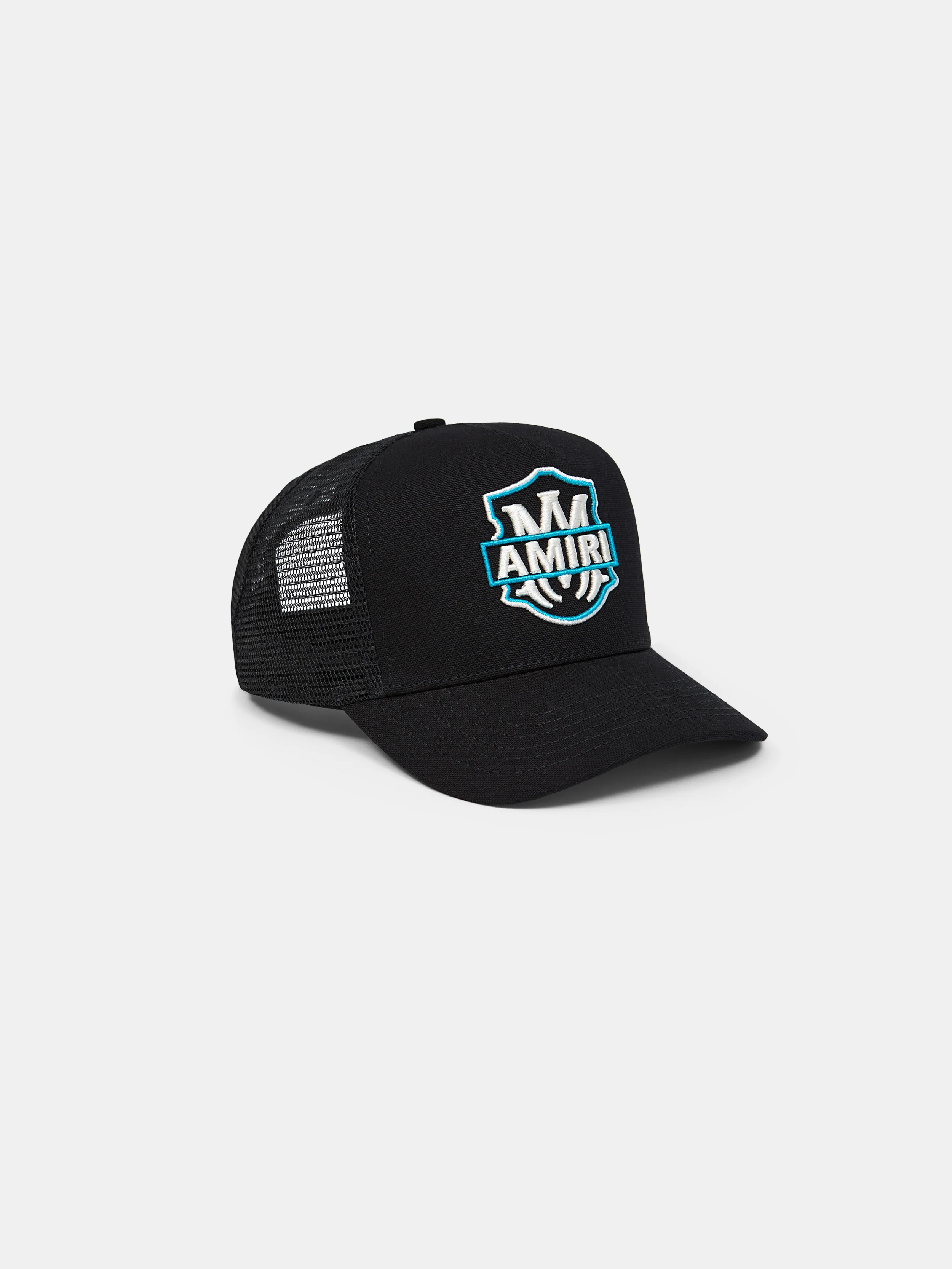 4482-ma-emblem-trucker-hat-black-2.webp MA EMBLEM TRUCKER HAT - Black