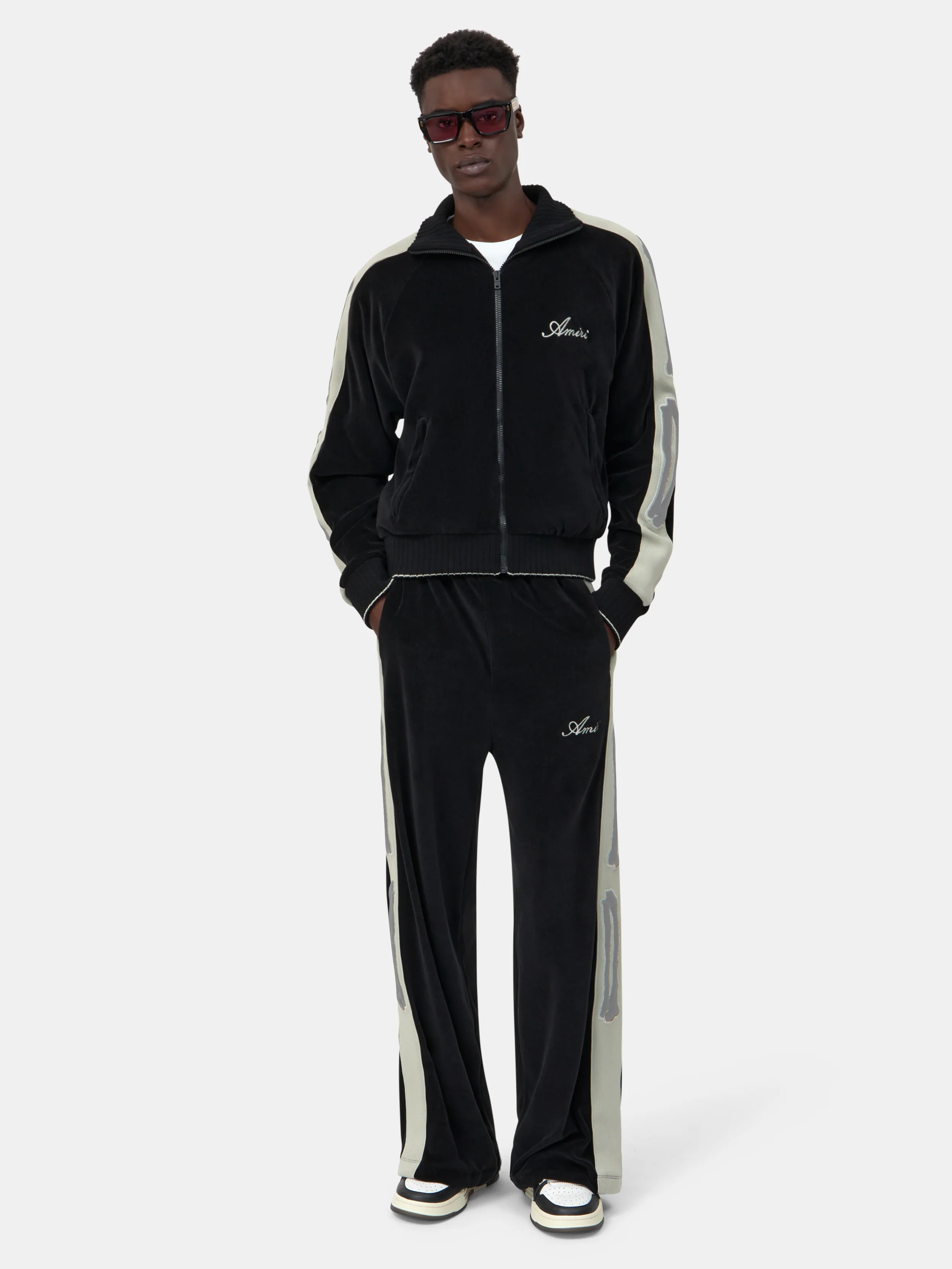 BONES TRACK JACKET - Black