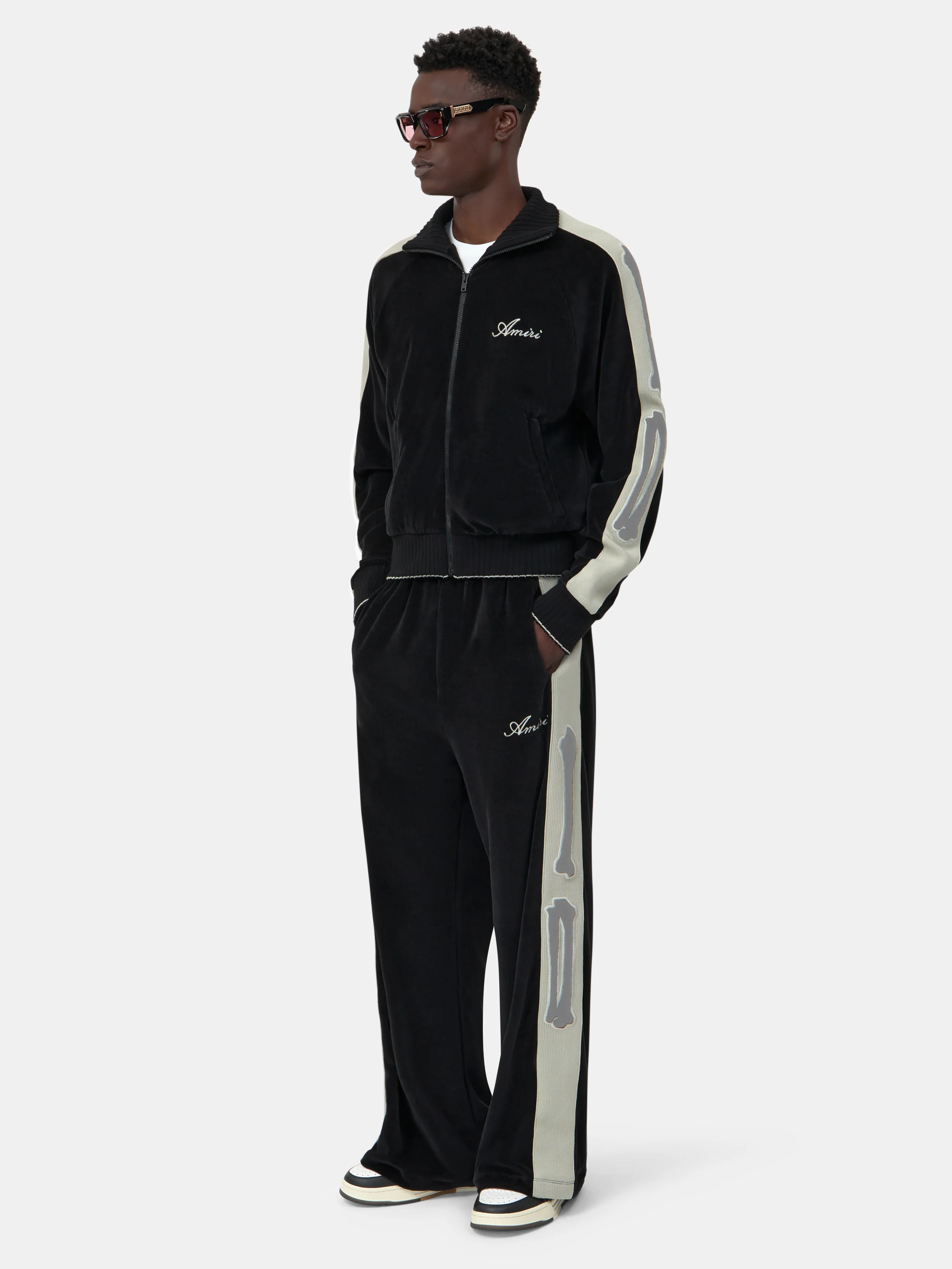 BONES TRACK JACKET - Black