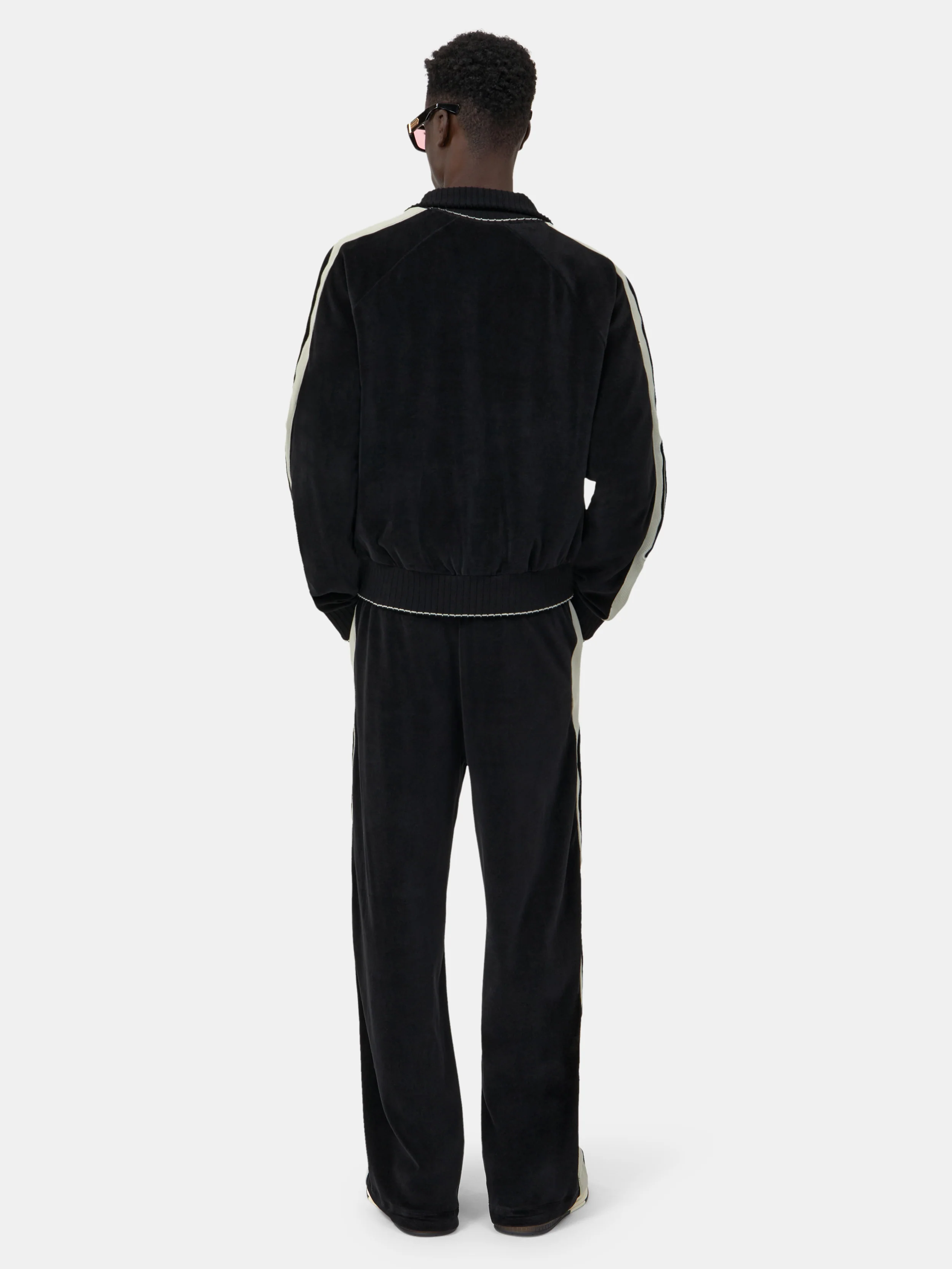 BONES TRACK JACKET - Black