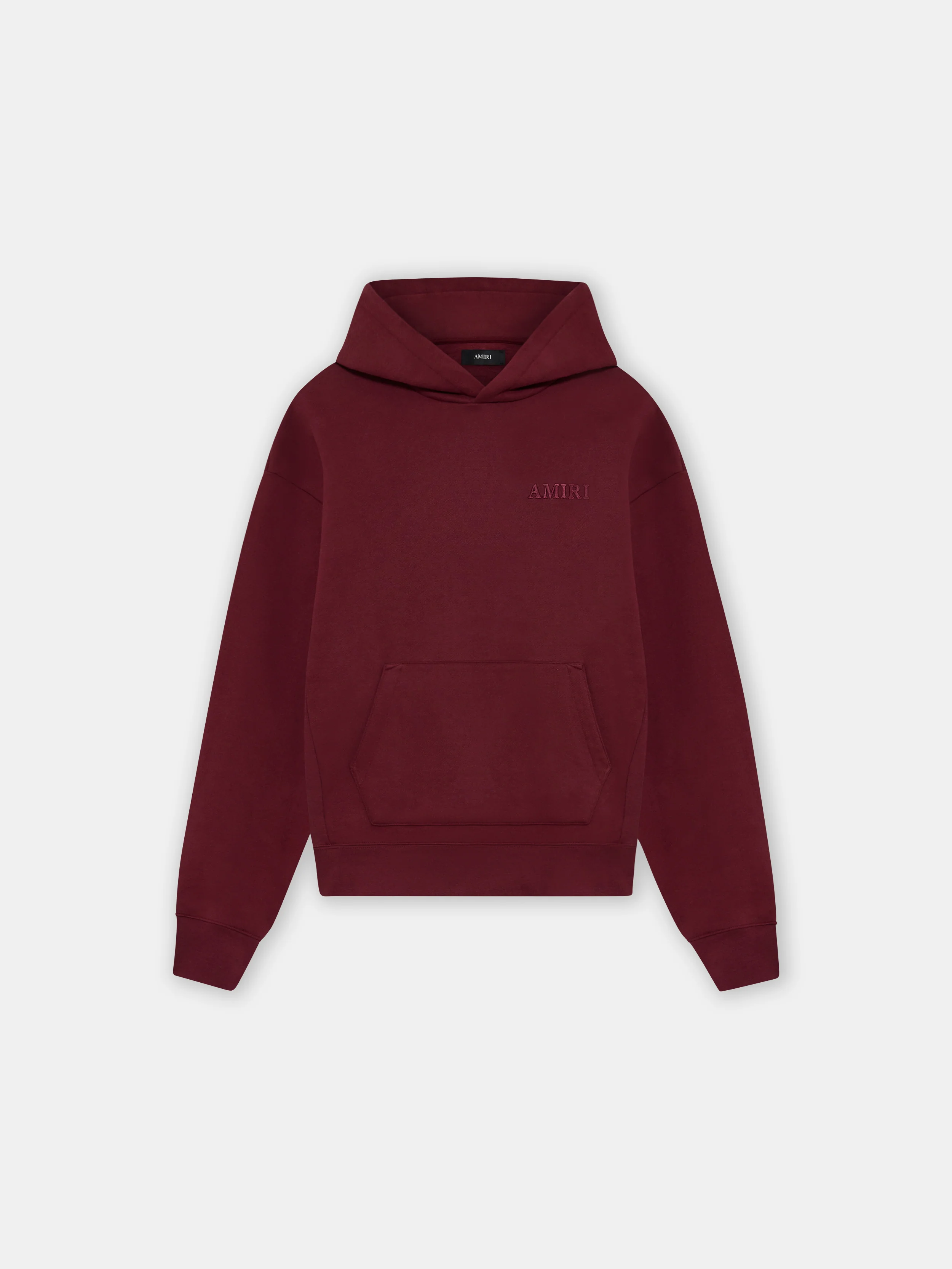 AMIRI OVERSIZED HOODIE - Aged Port