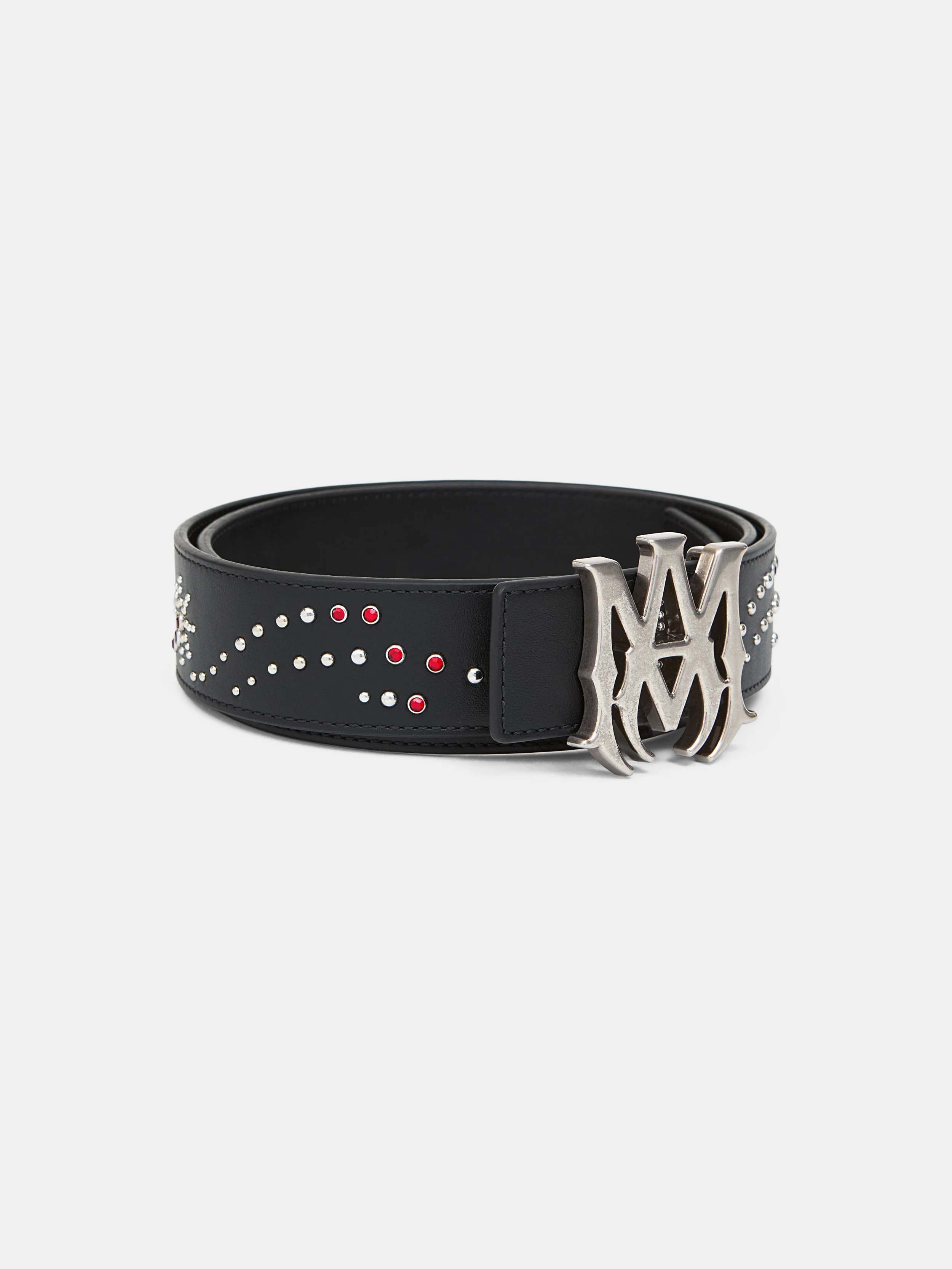 MA STUD 4CM BELT - Black