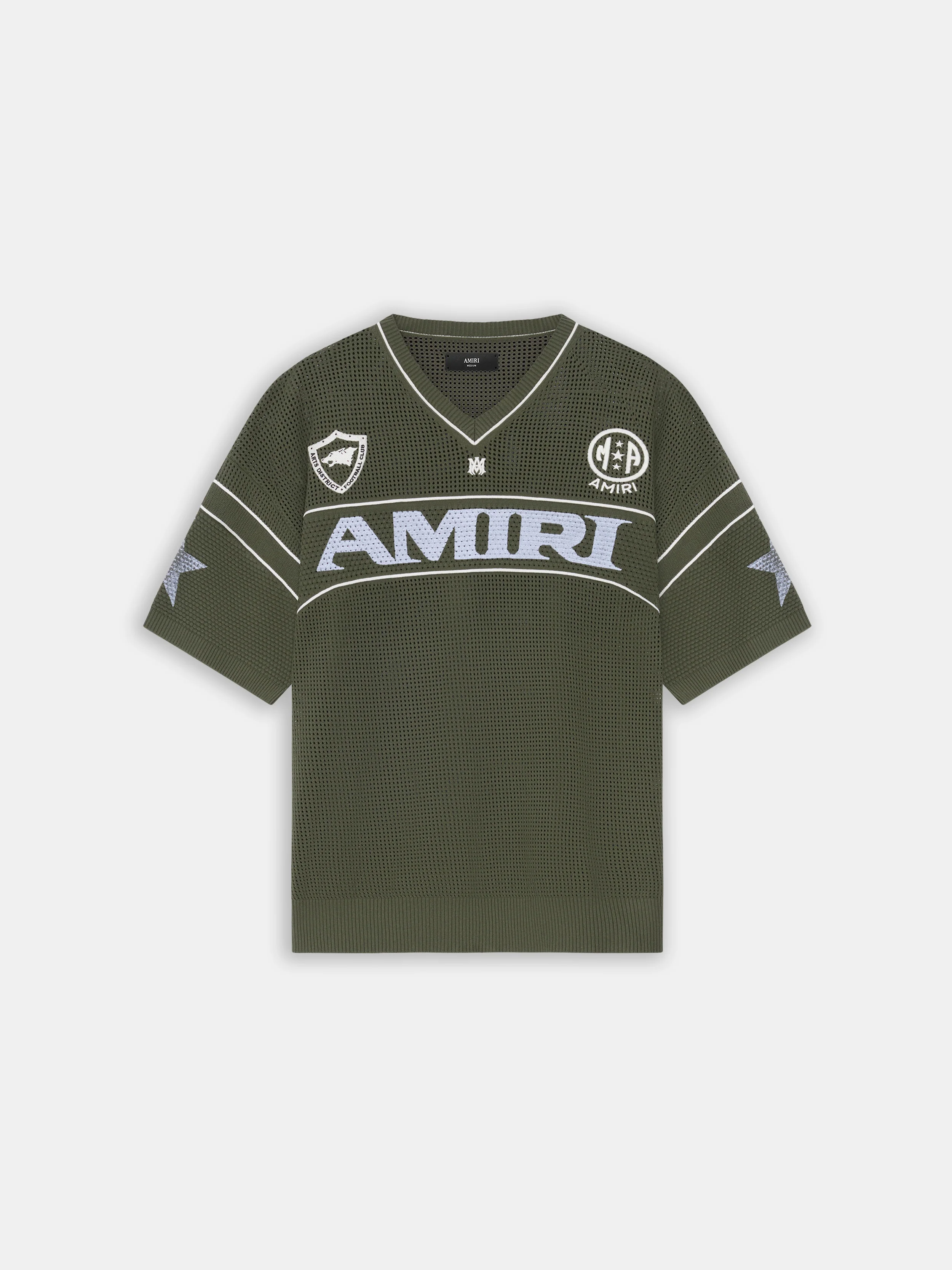 AMIRI SPORT JERSEY - Dark Sage