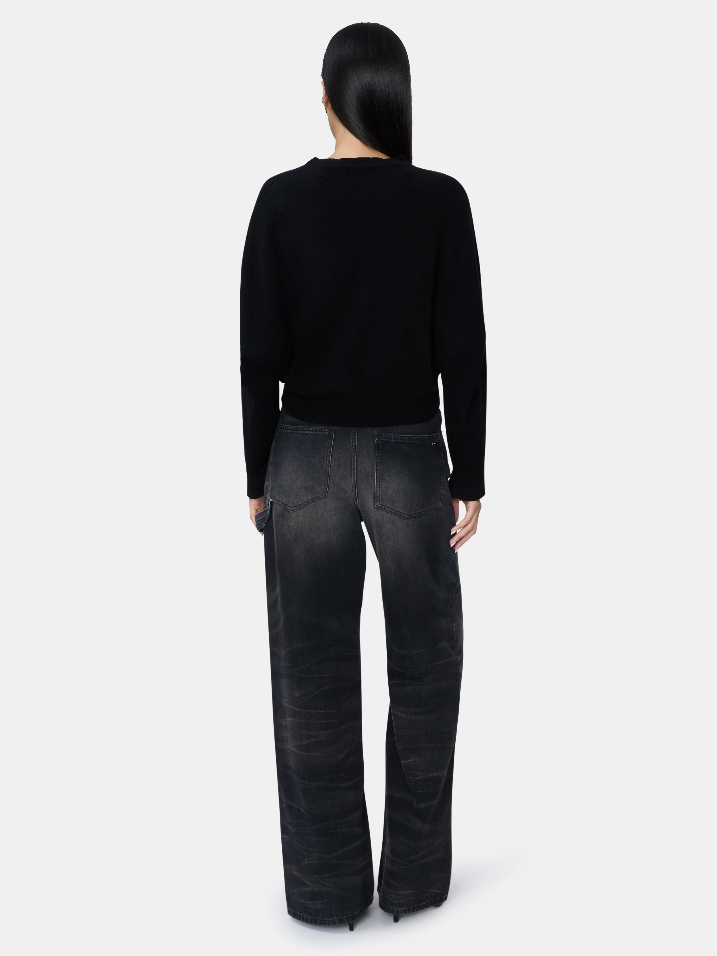 WOMEN - WOMEN'S CHATEAU AMIRI SWEATER - Black