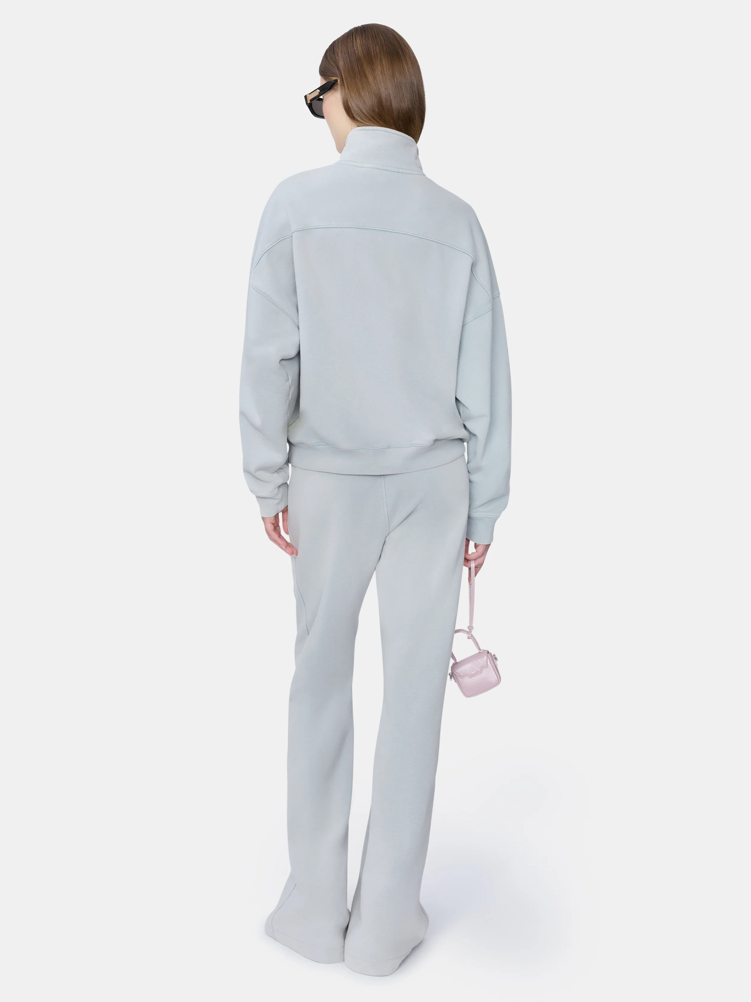 WOMEN - WOMEN'S HOPE AND DREAMS HALF ZIP CREW - Steel