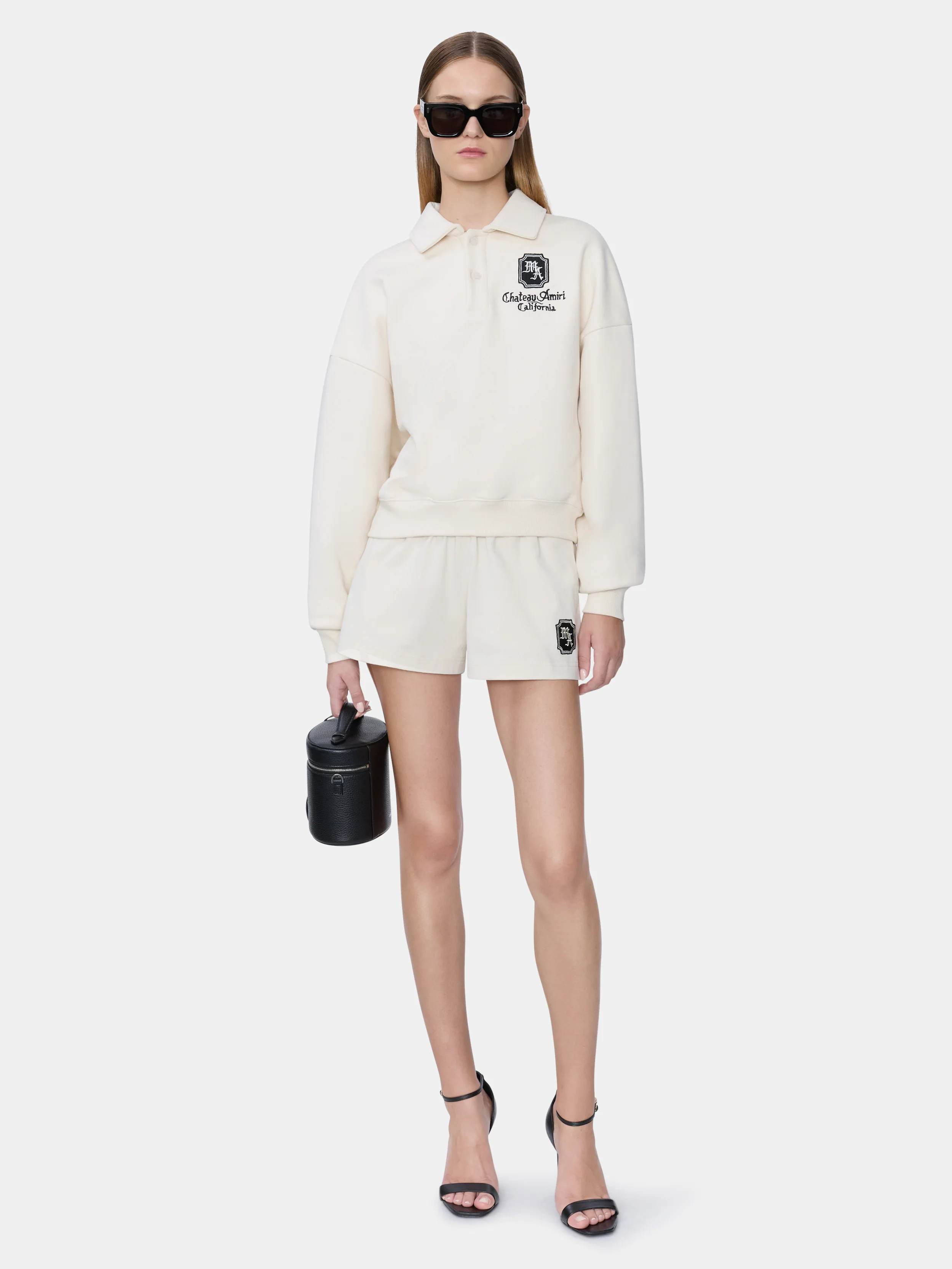 WOMEN - WOMEN'S MA CHATEAU POLO SWEATER - Alabaster
