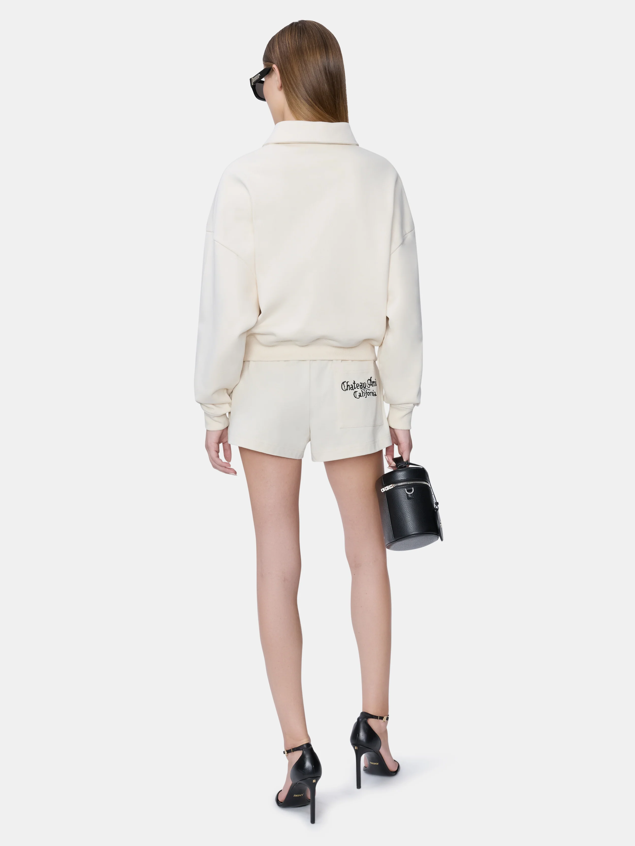 WOMEN - WOMEN'S MA CHATEAU POLO SWEATER - Alabaster