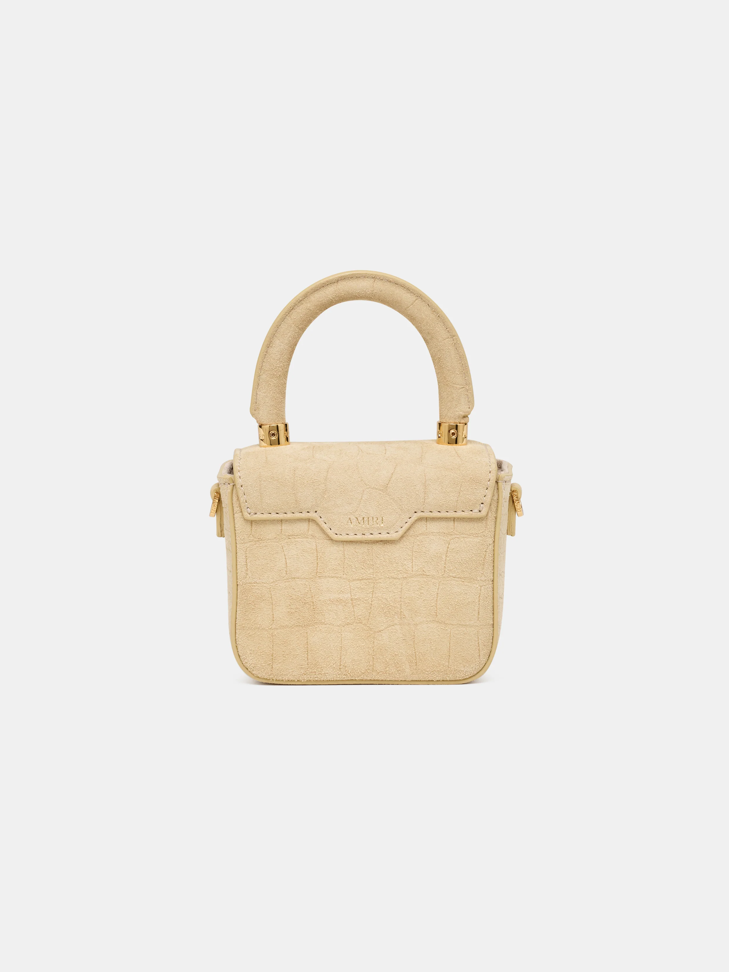WOMEN - WOMEN'S CROC SUEDE NANO MA BAG - Taupe