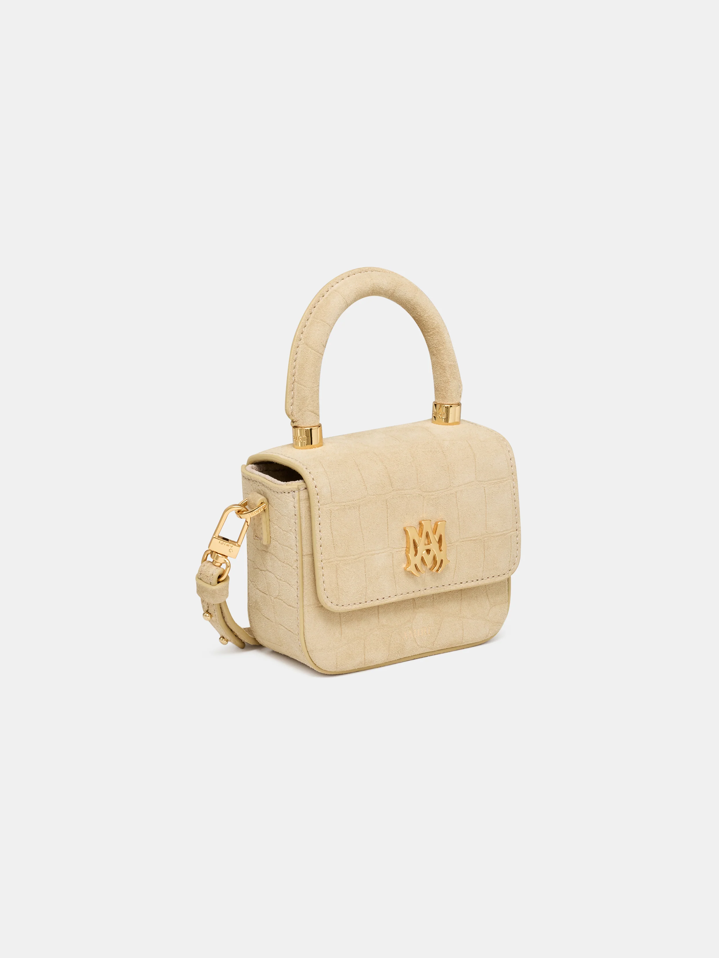 WOMEN - WOMEN'S CROC SUEDE NANO MA BAG - Taupe