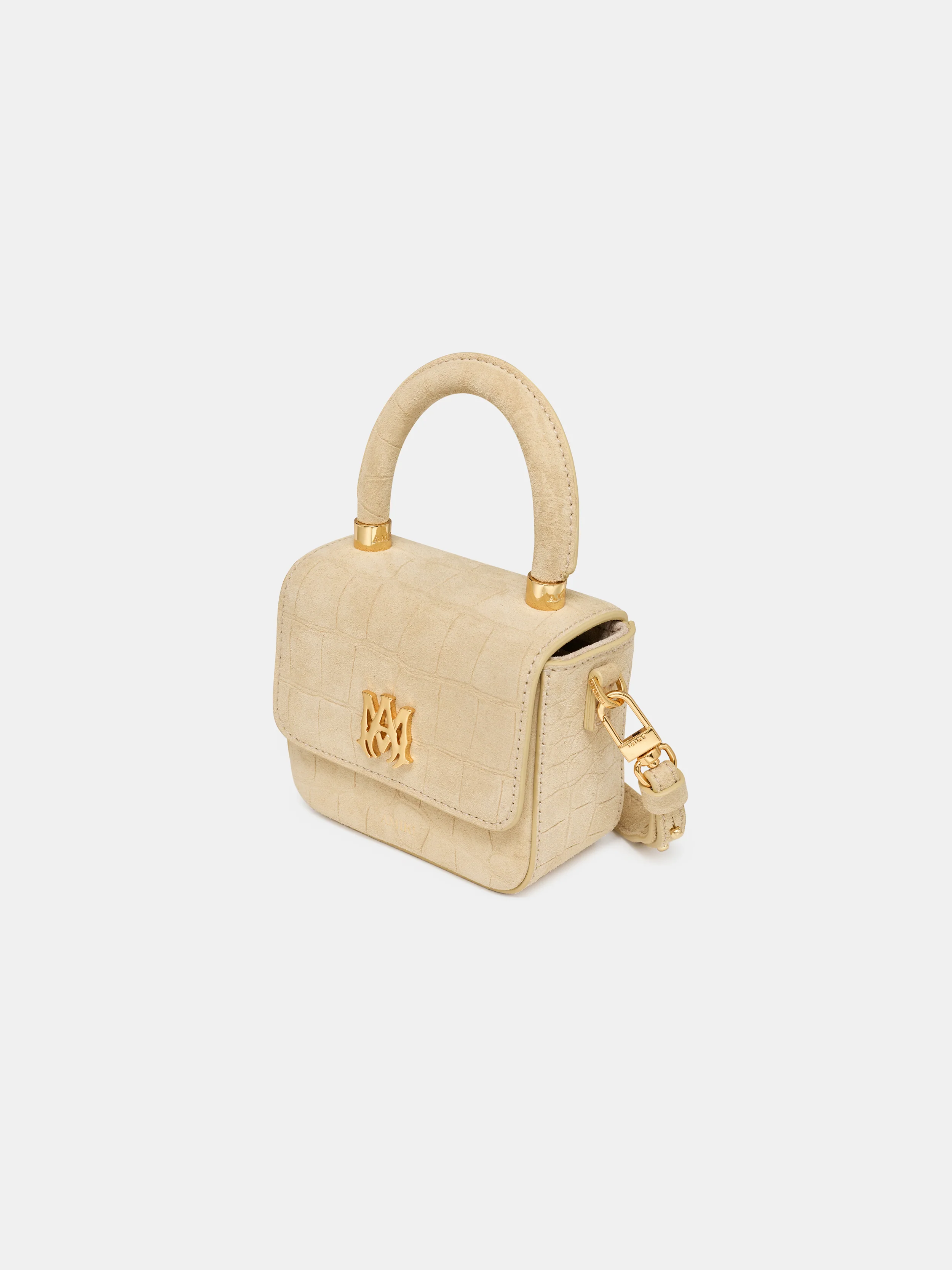 WOMEN - WOMEN'S CROC SUEDE NANO MA BAG - Taupe